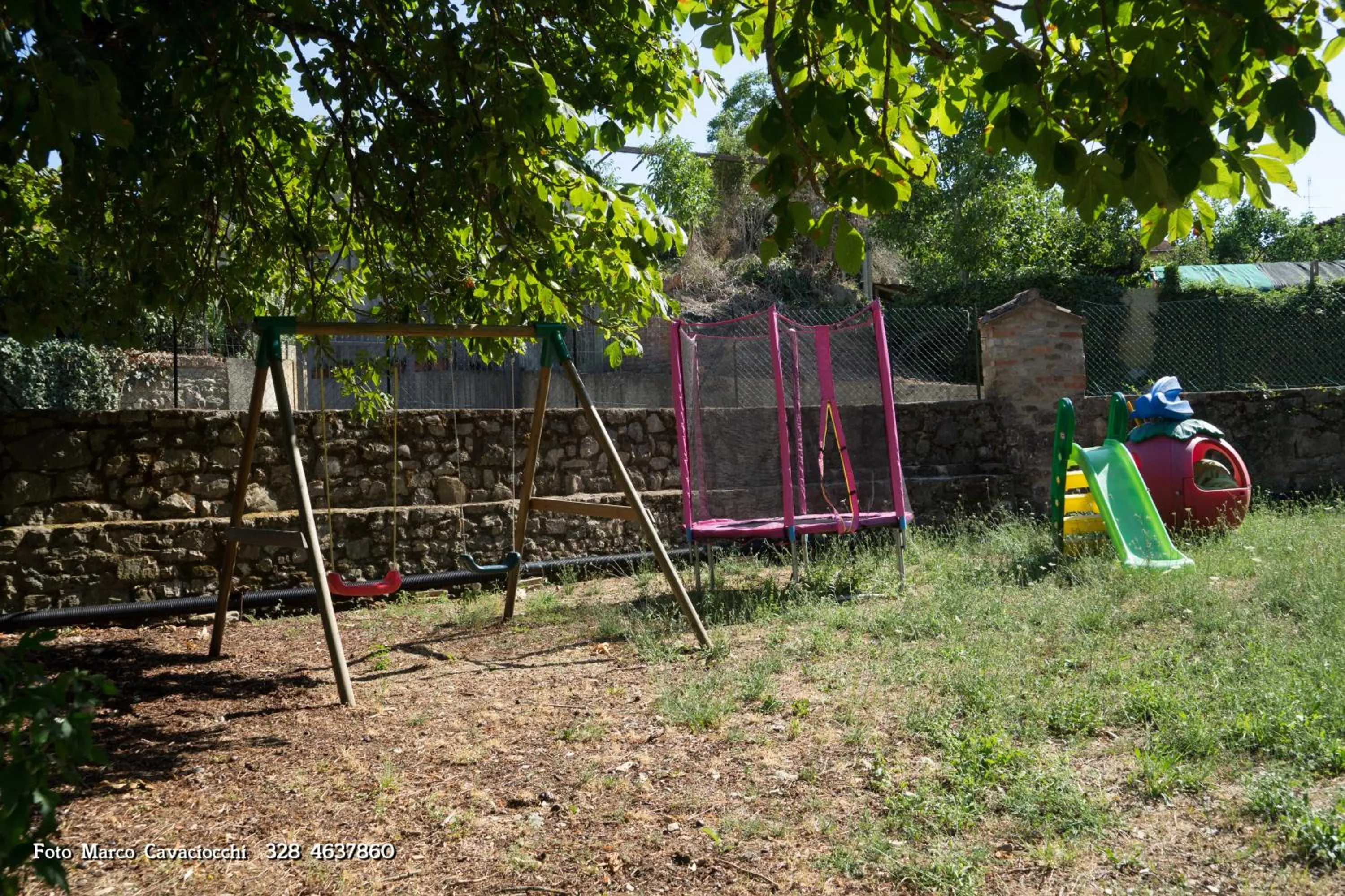 Garden in Il Bosso di Toscana