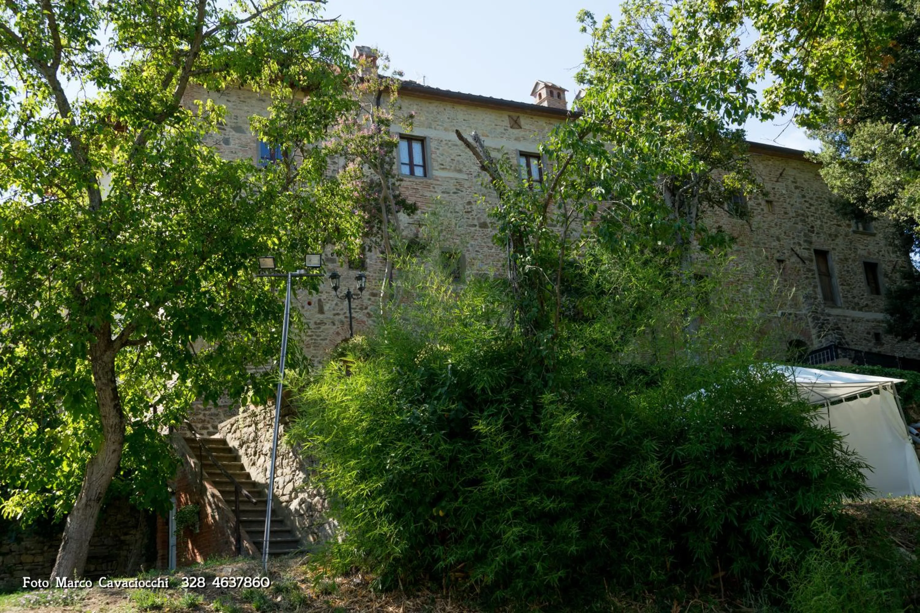 Garden in Il Bosso di Toscana