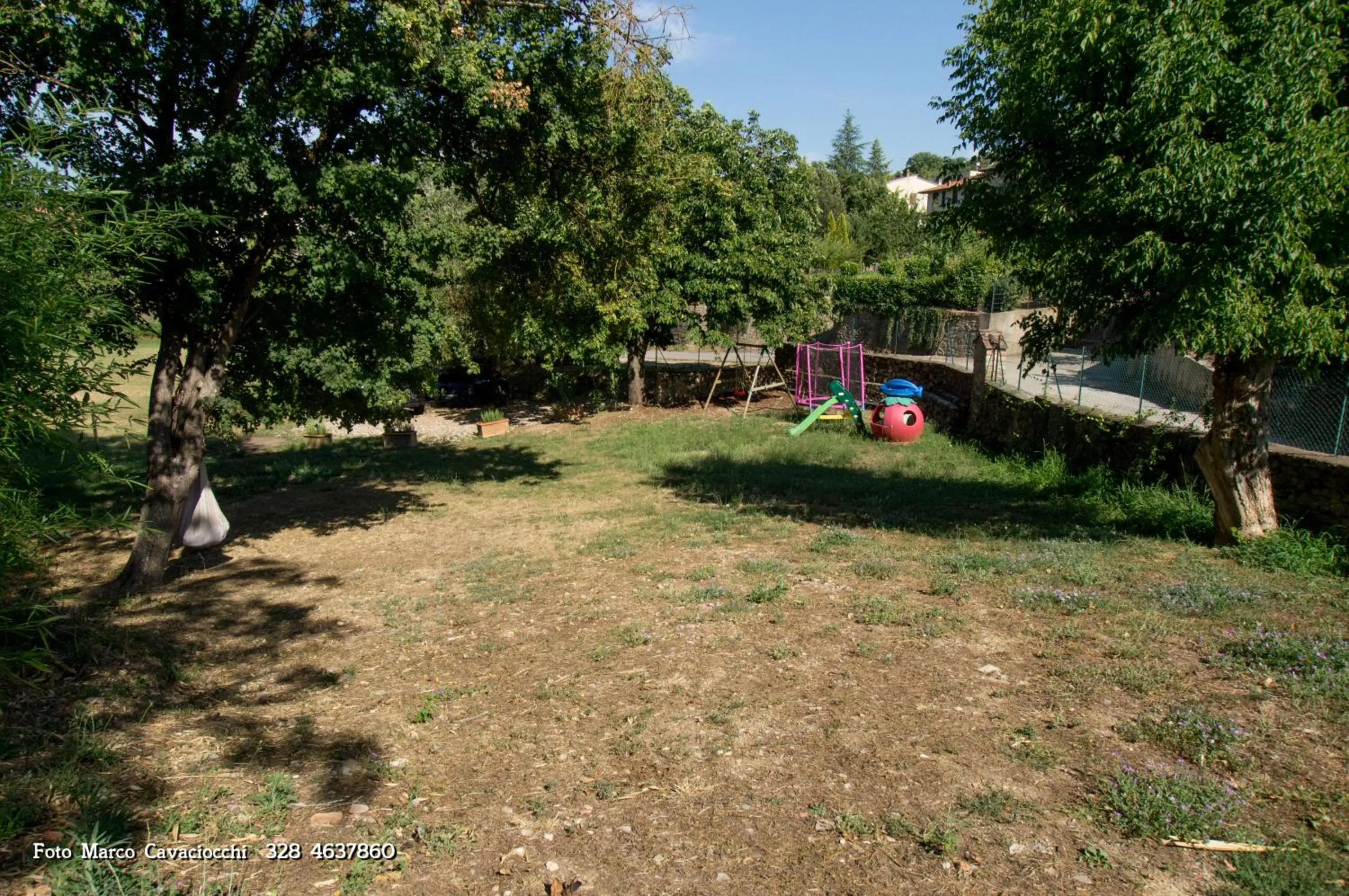 Garden in Il Bosso di Toscana
