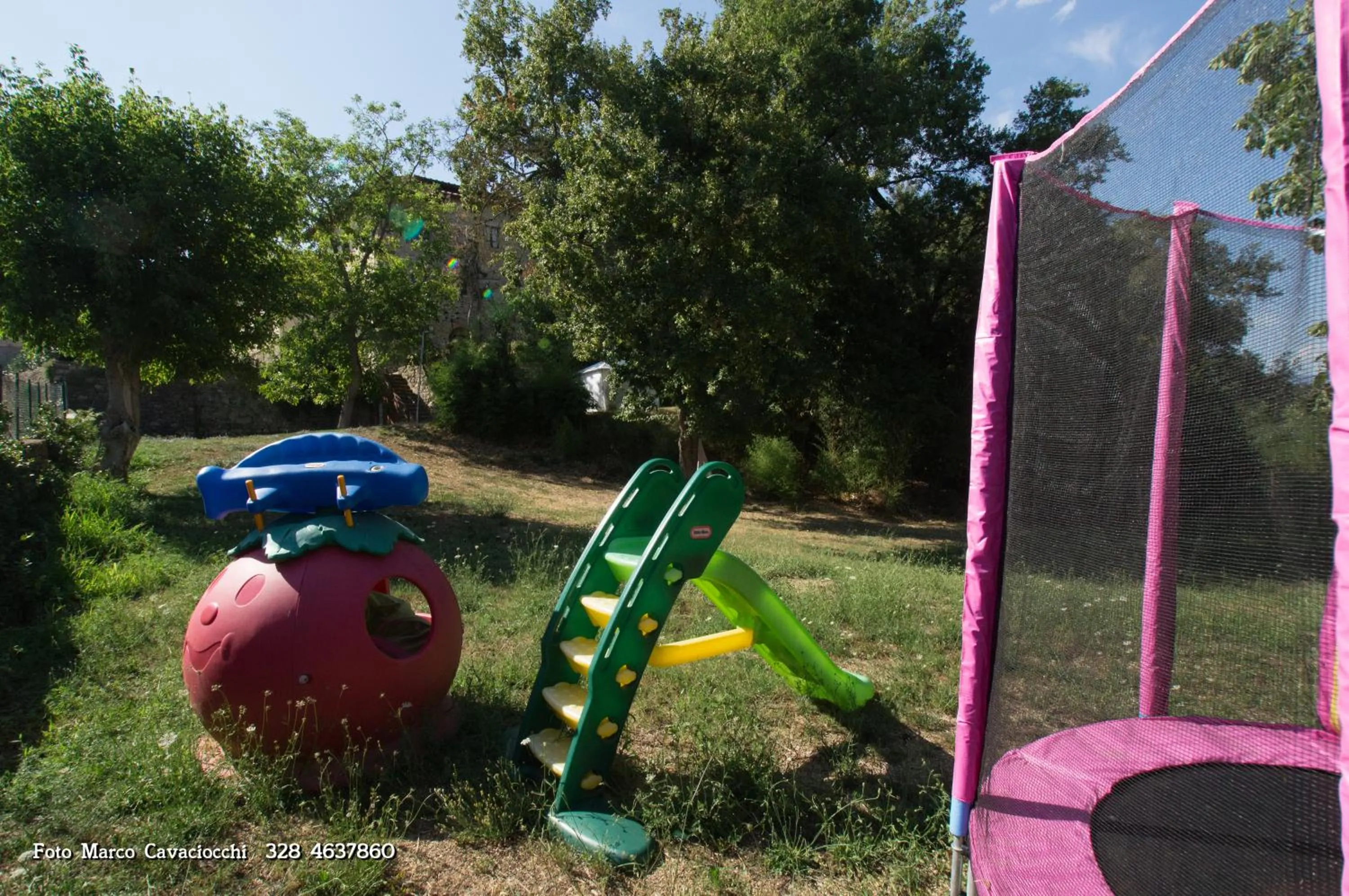 Garden in Il Bosso di Toscana