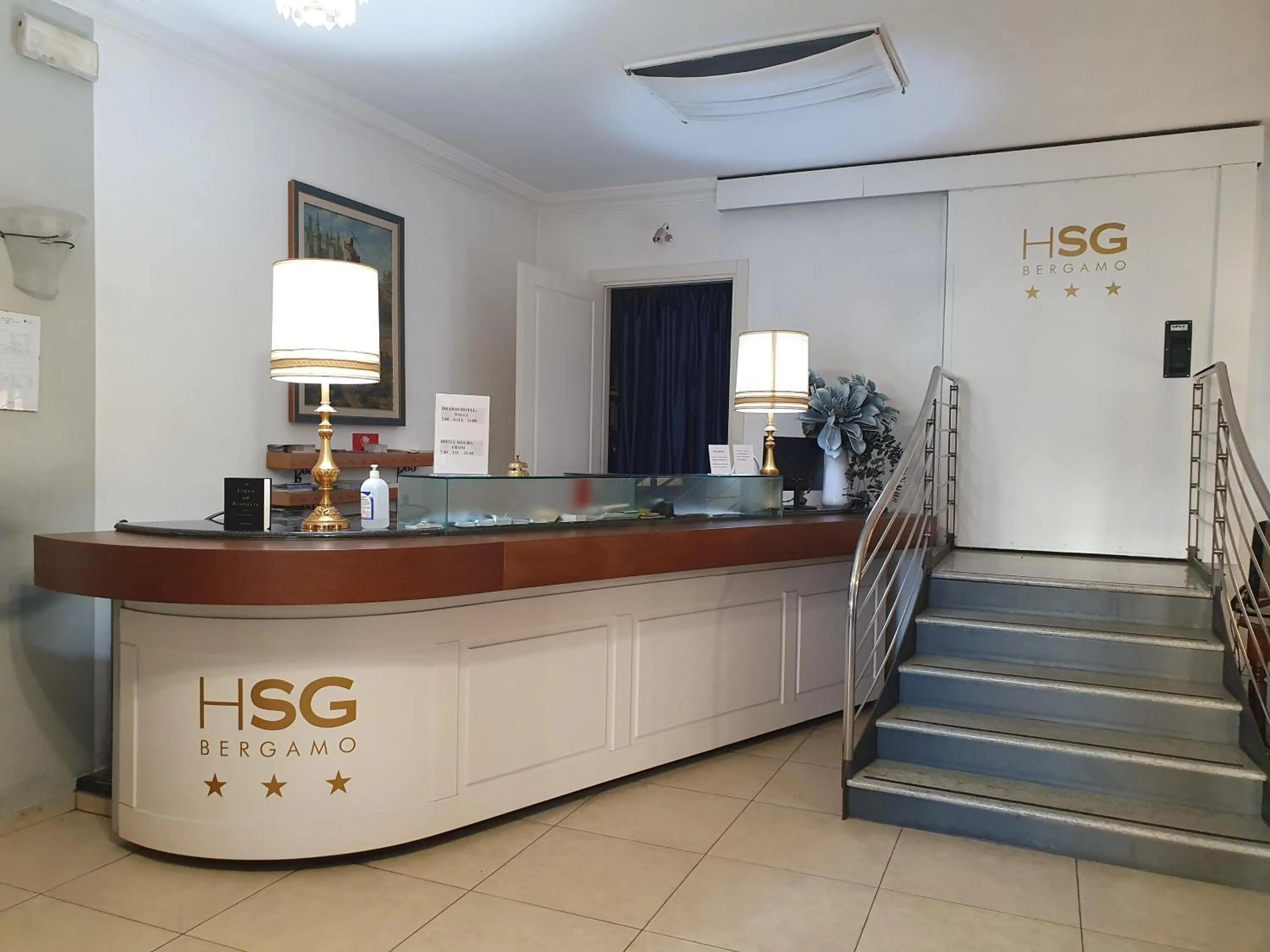 Lobby or reception in Hotel San Giorgio