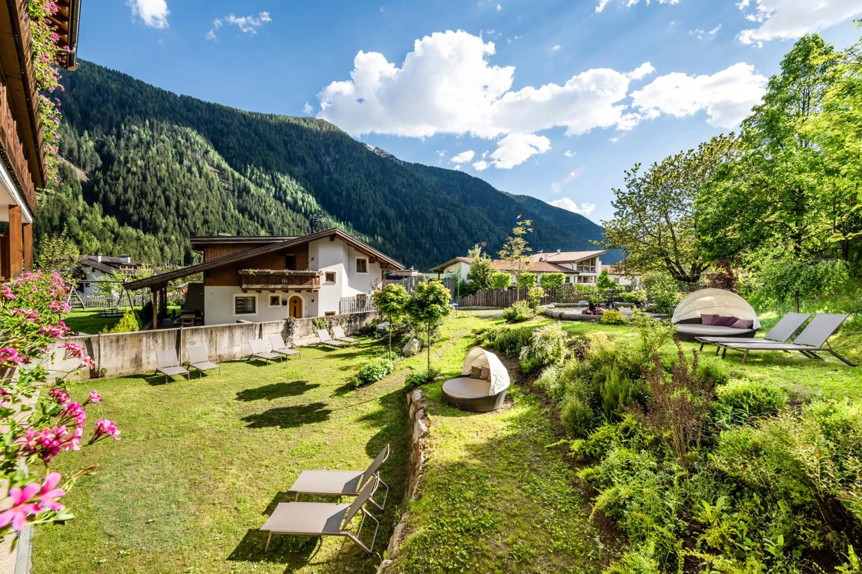 Garden in Familienhotel Viktoria