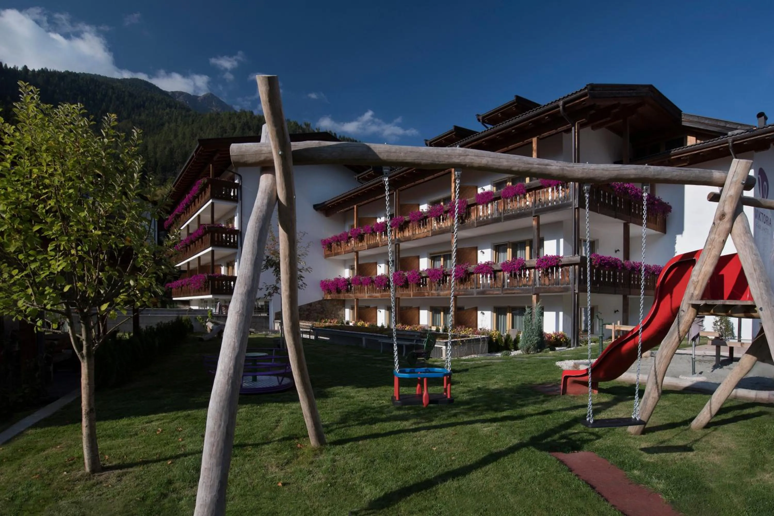 Children play ground in Familienhotel Viktoria