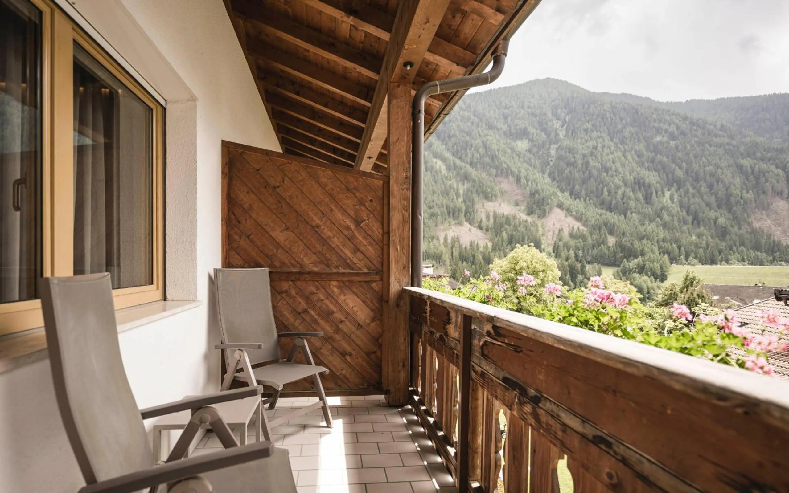 Balcony/Terrace in Familienhotel Viktoria