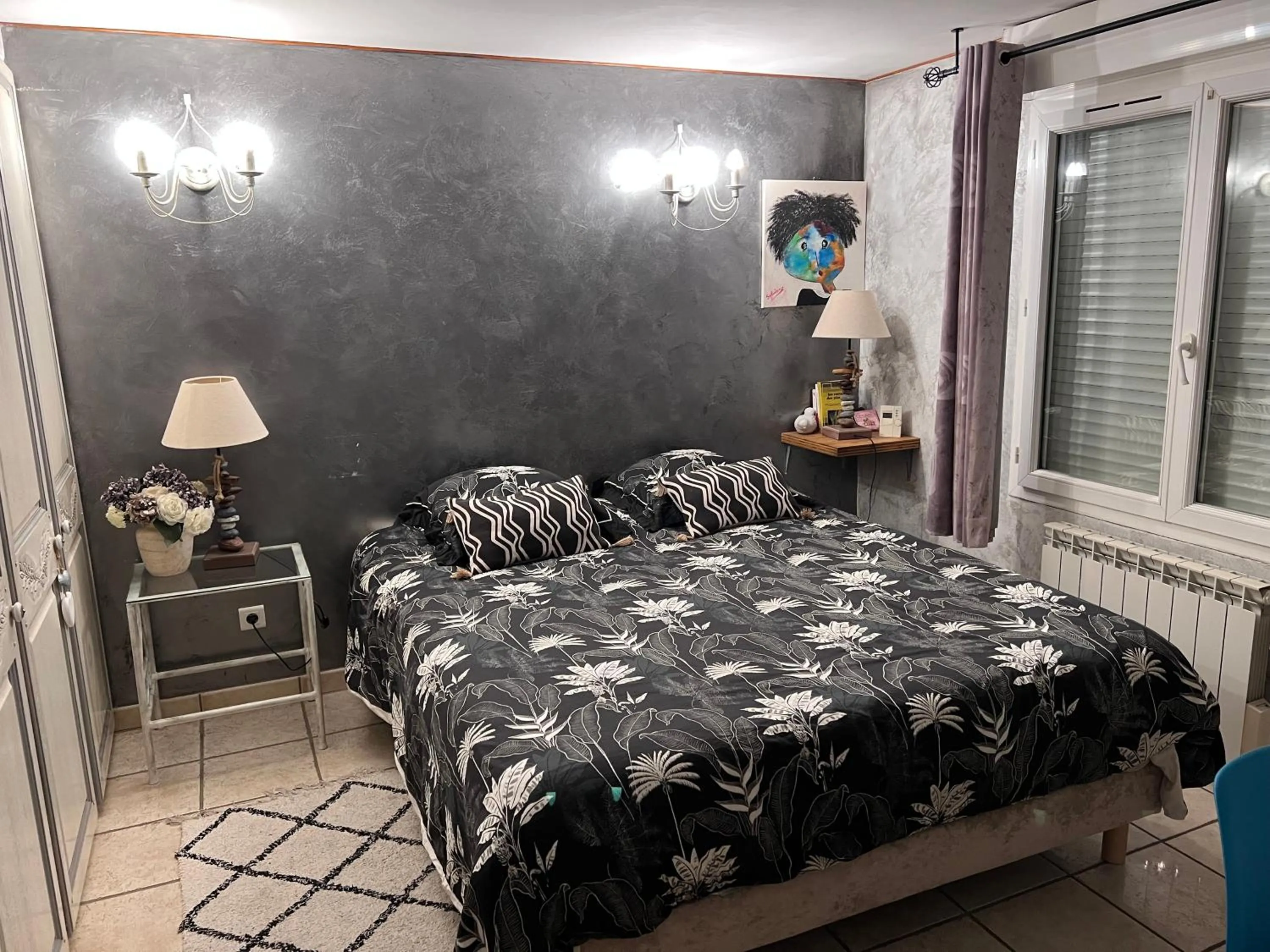 Bed in Villa Chapulay