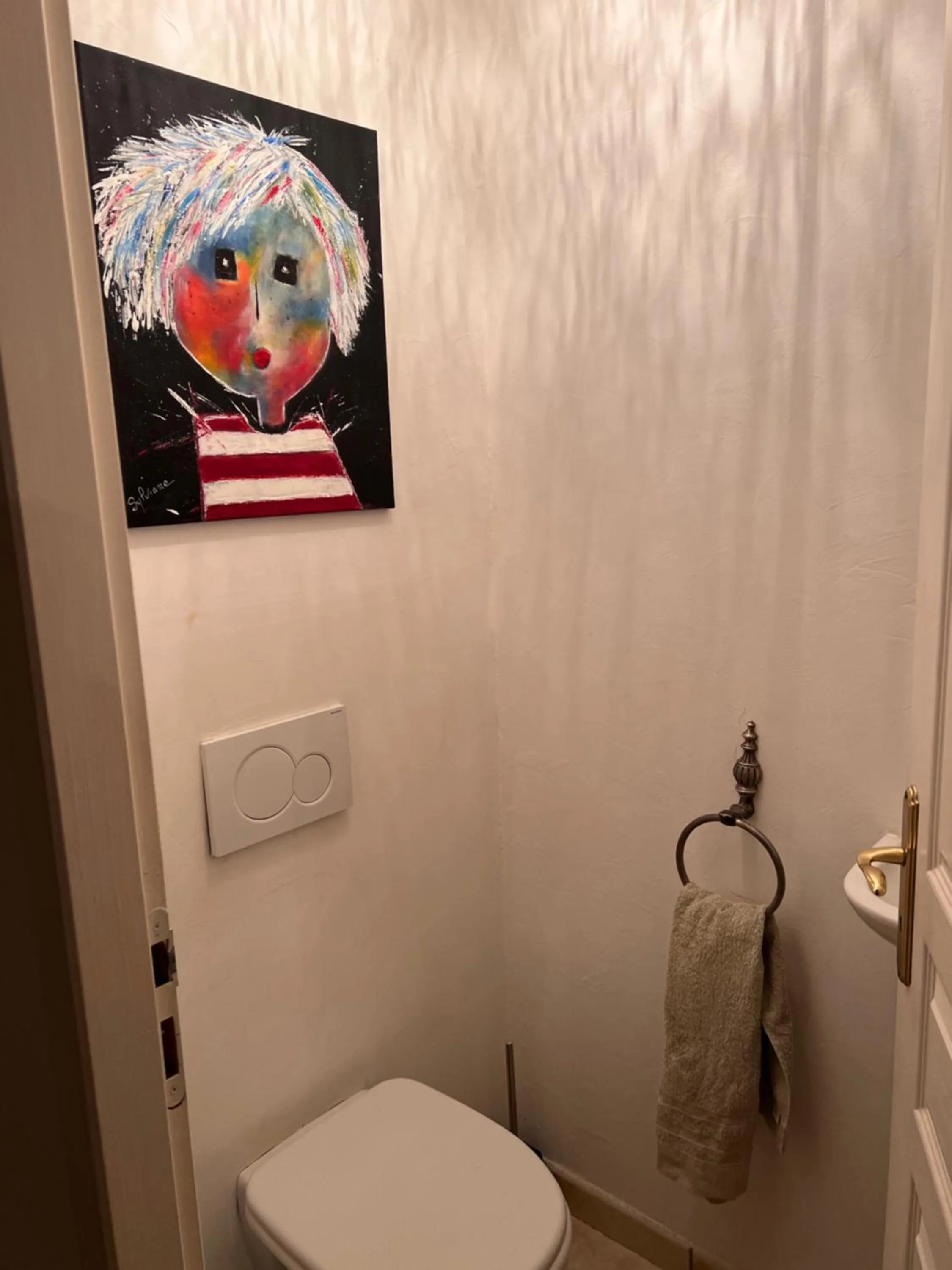 Toilet in Villa Chapulay