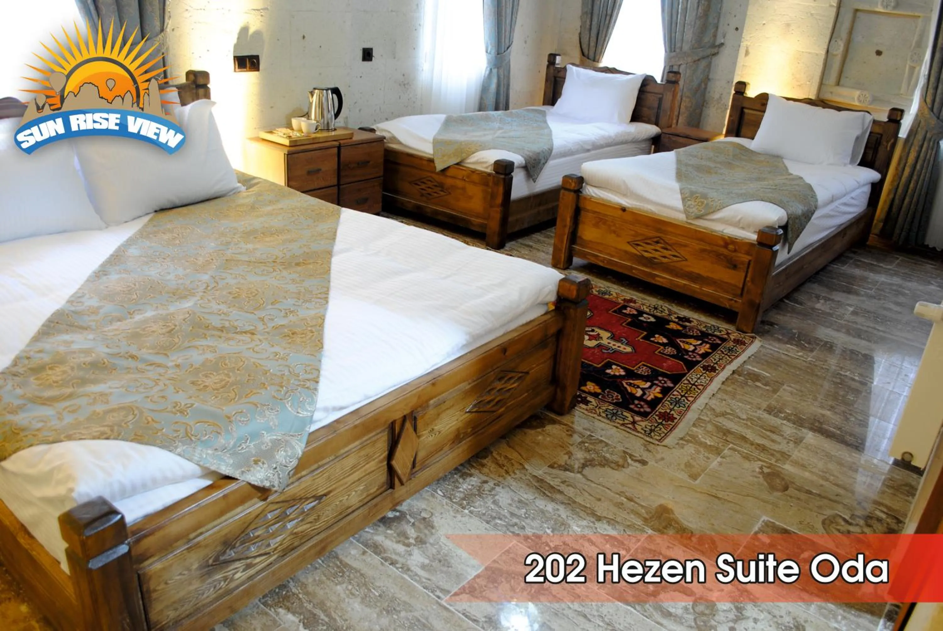 Bed in Sun Rise View Hotel