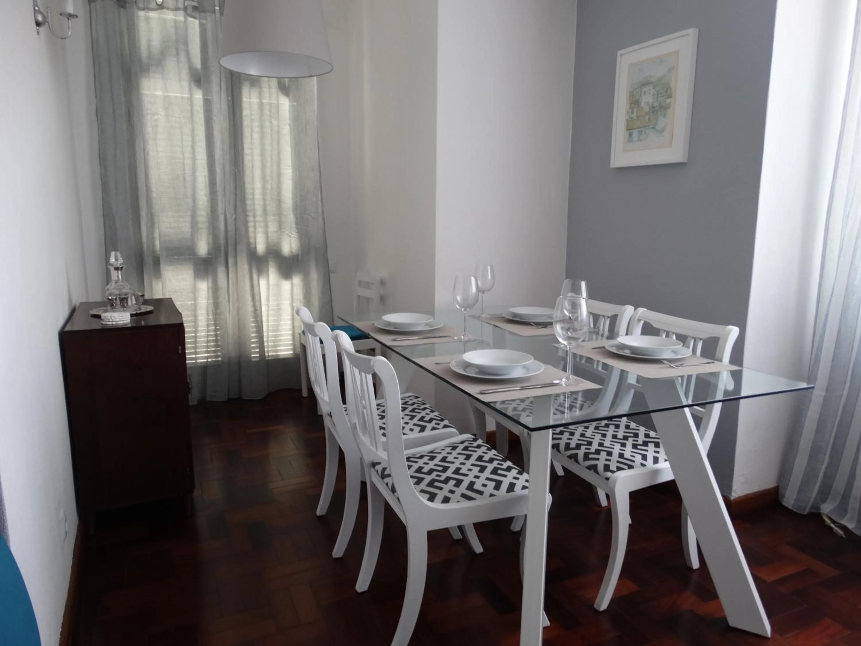 Dining area in Barreirinha Funcho House
