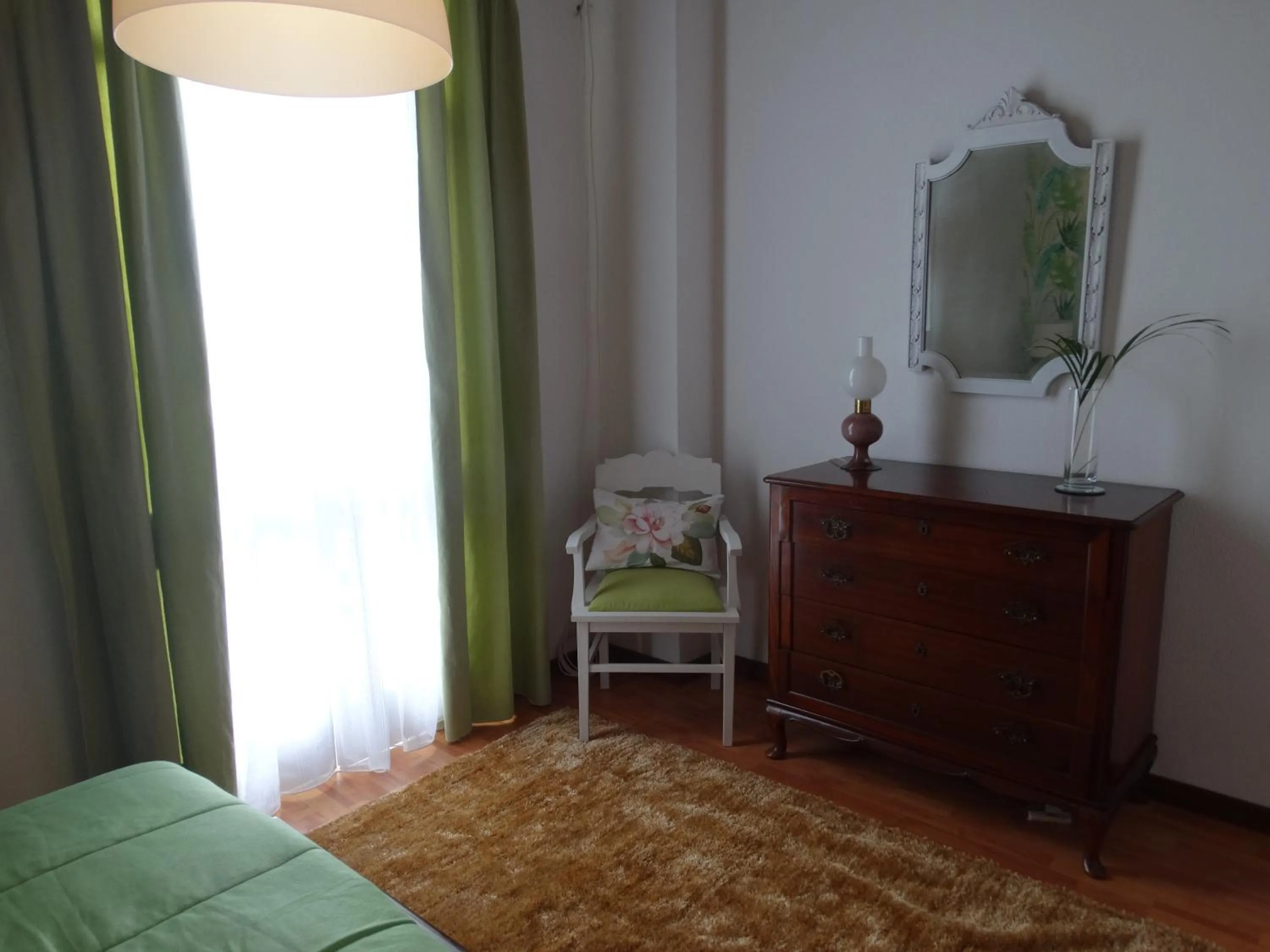 Decorative detail, Bed in Barreirinha Funcho House