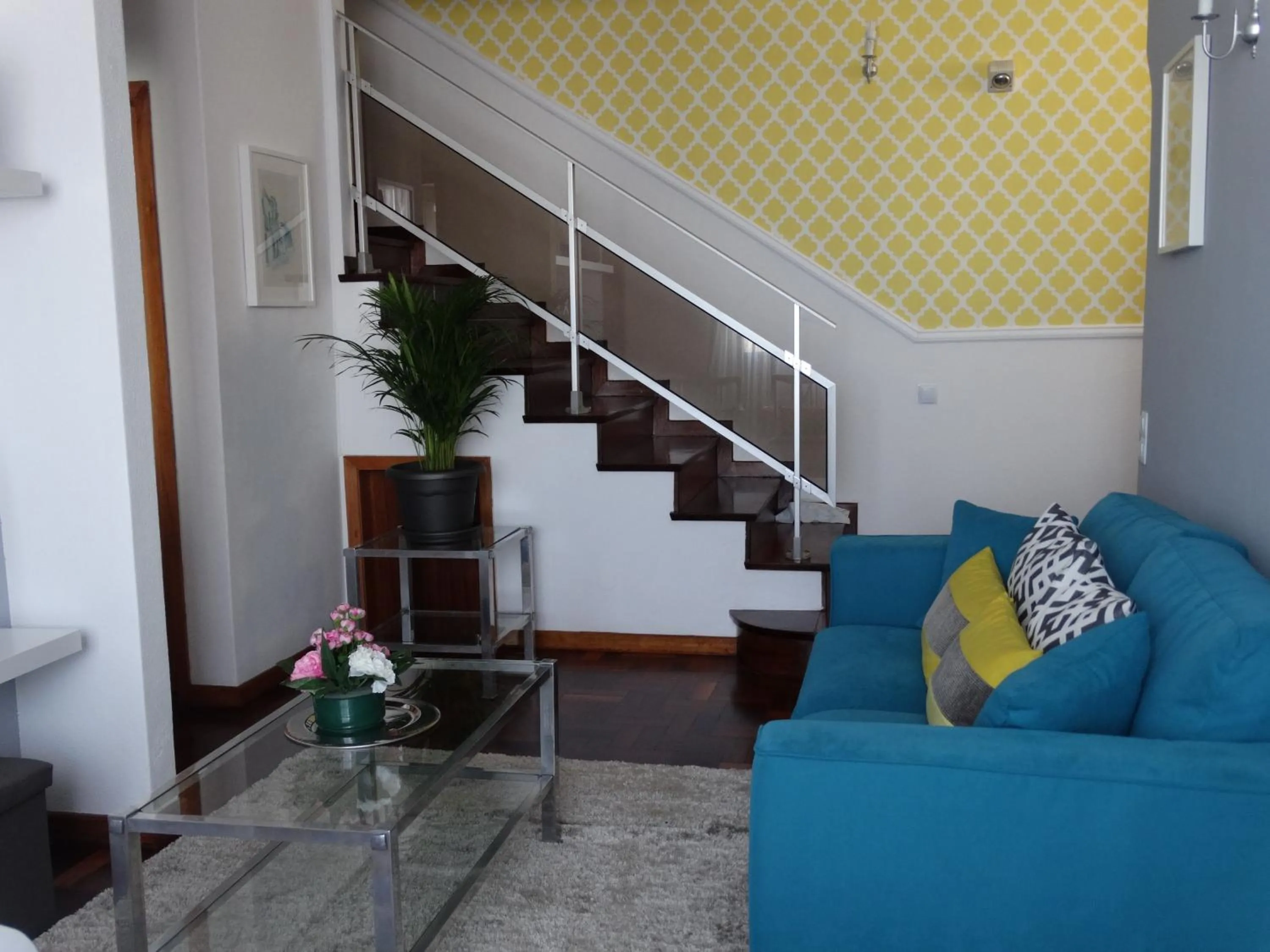 Living room in Barreirinha Funcho House