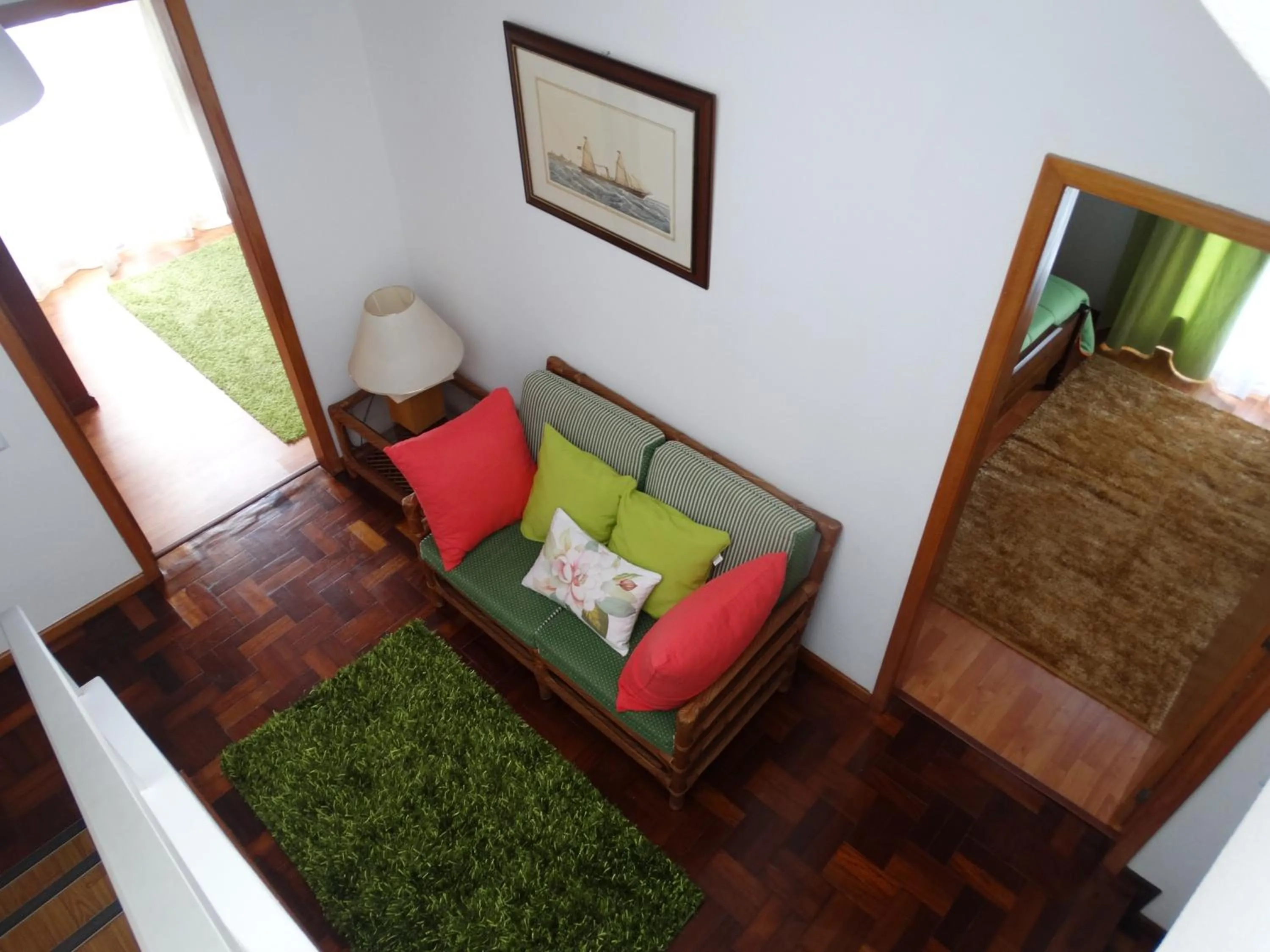Living room, Bed in Barreirinha Funcho House