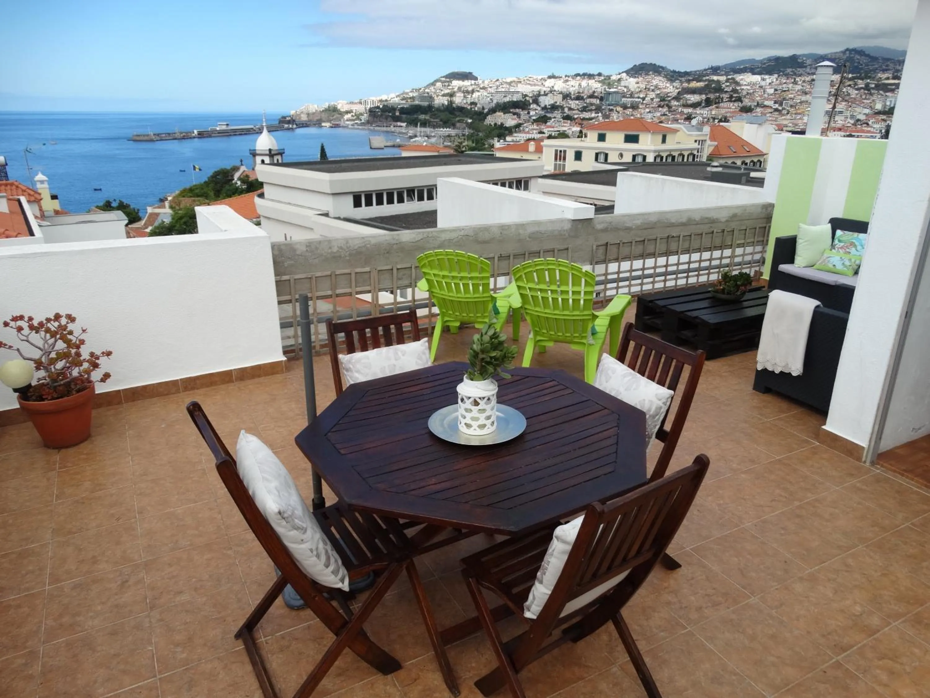Balcony/Terrace in Barreirinha Funcho House