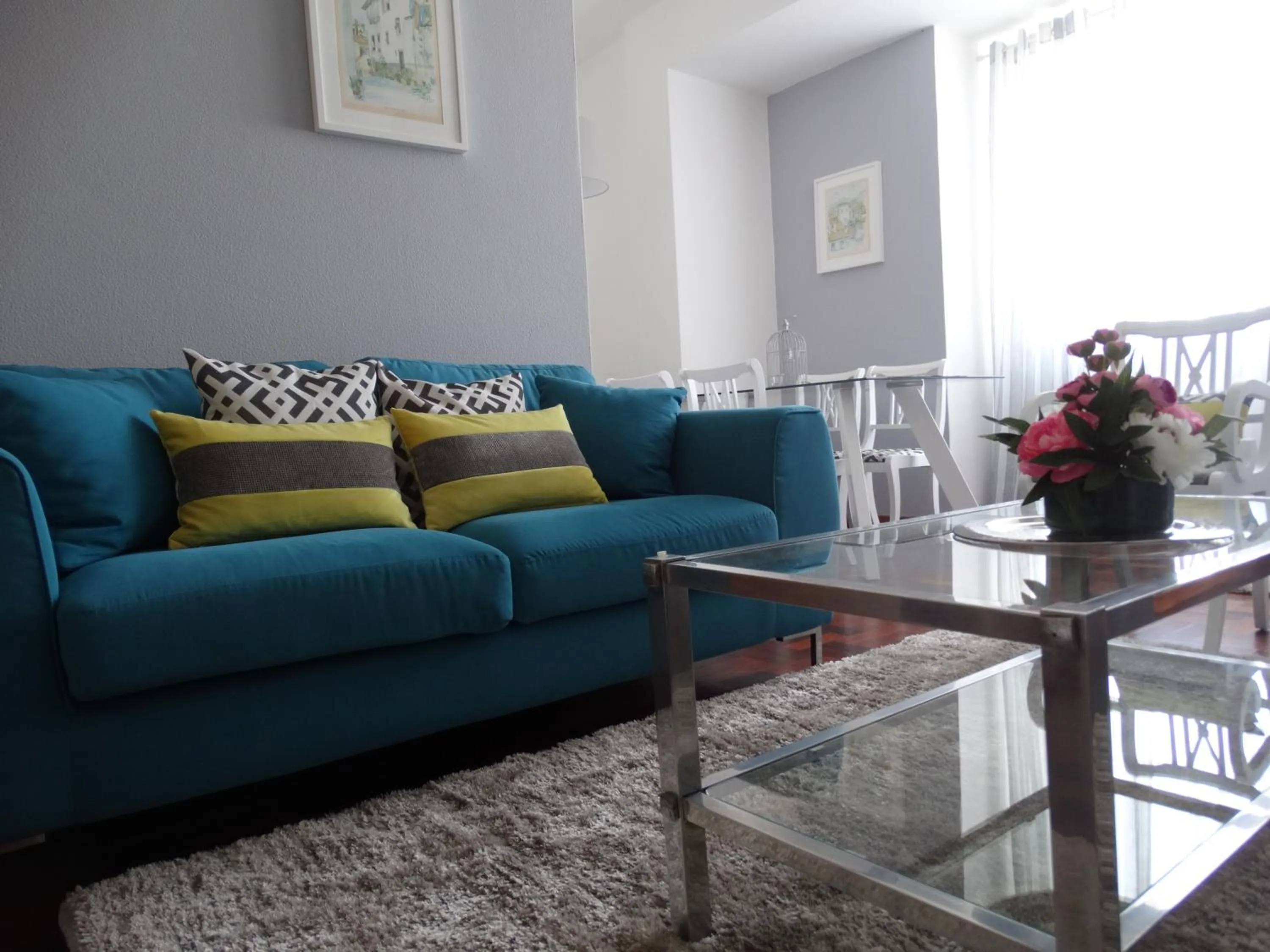 Living room in Barreirinha Funcho House