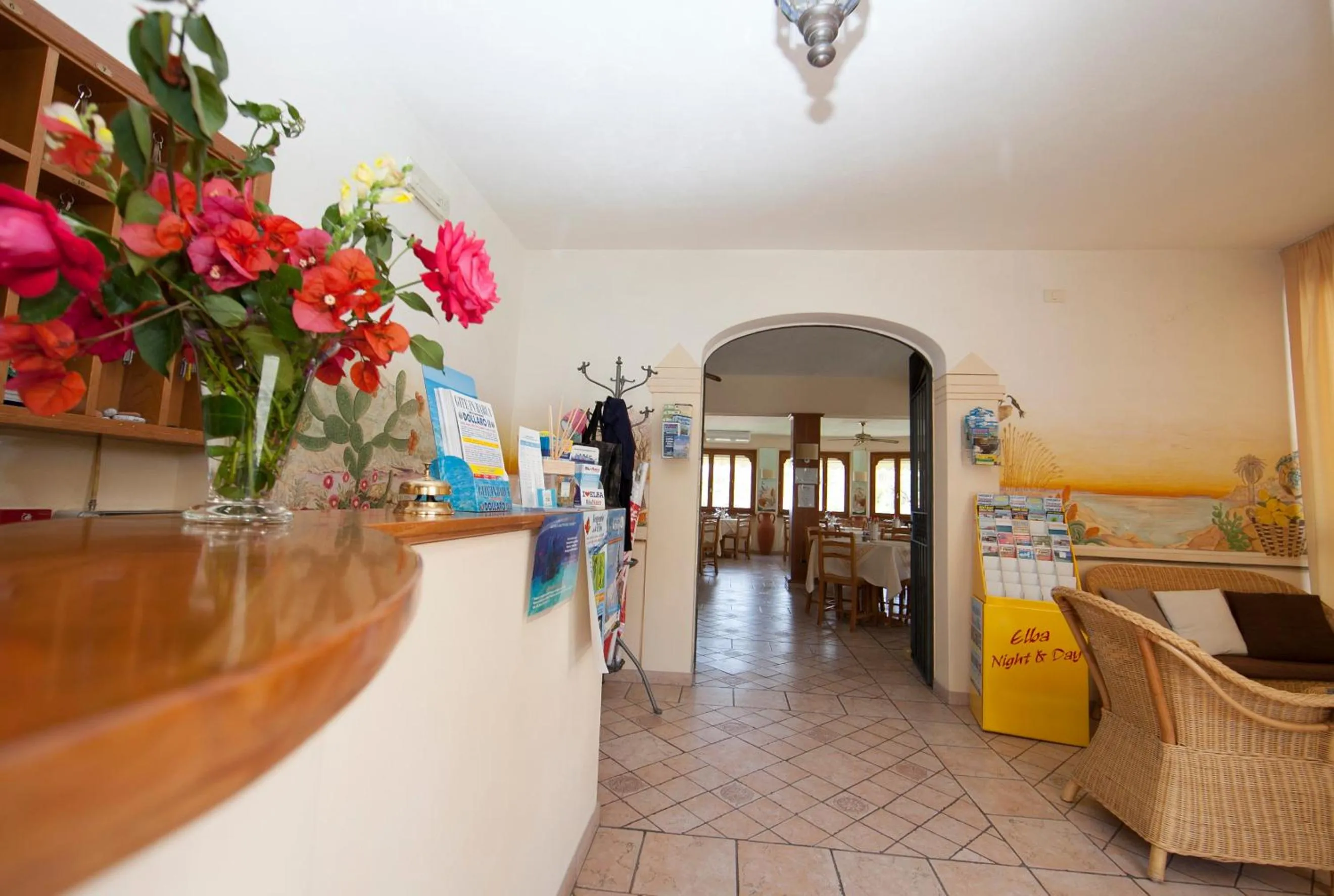 Lobby or reception in Hotel Aurora