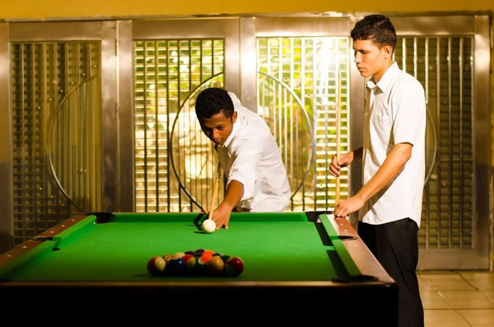 Lobby or reception in Salama Hôtel Majunga