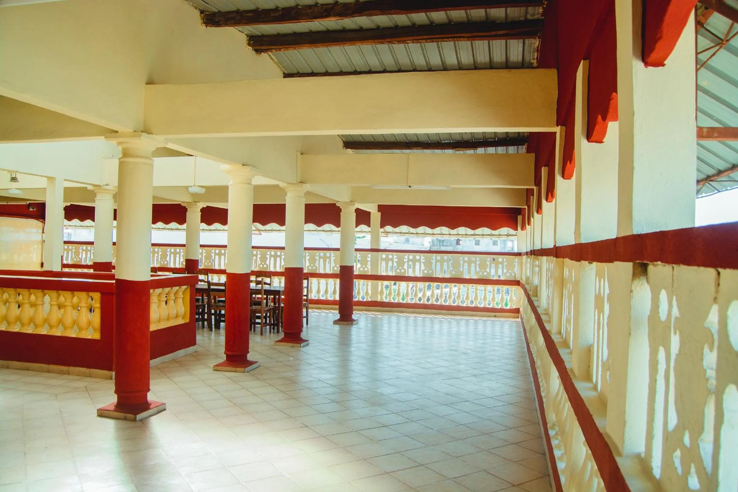 Patio in Salama Hôtel Majunga