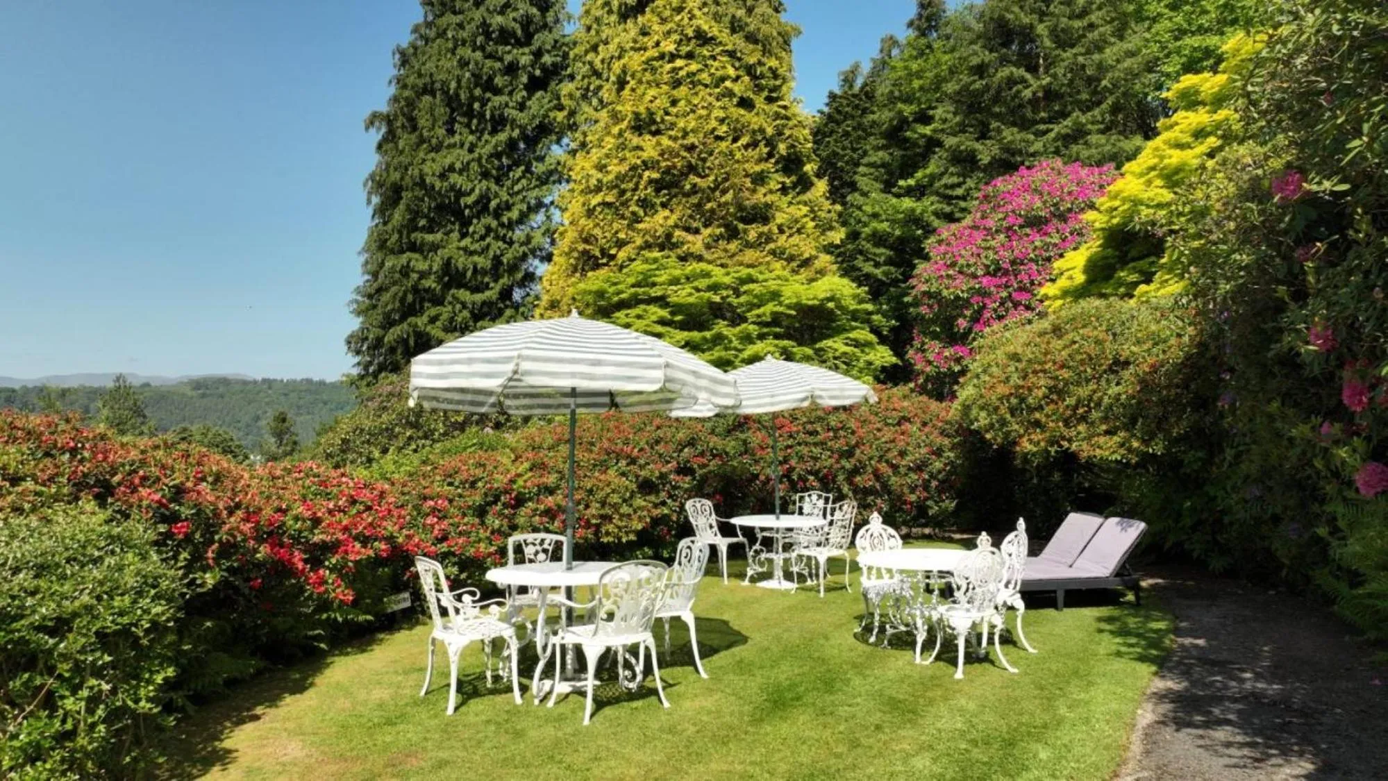 Balcony/Terrace in Lindeth Fell Country House