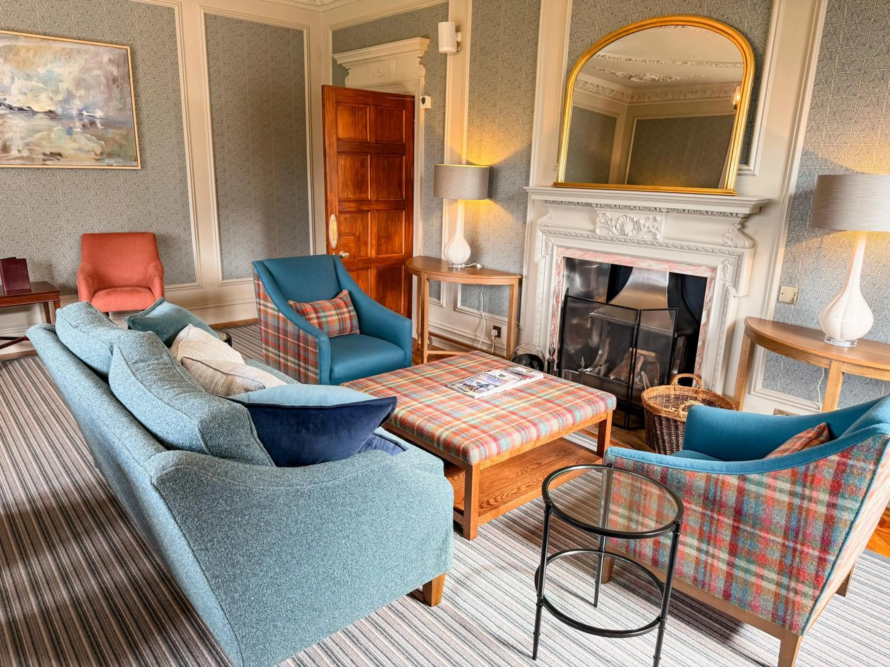 Living room in Lindeth Fell Country House