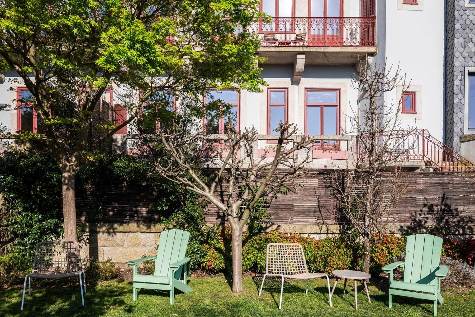 Garden in Oporto Maison Alves da Veiga