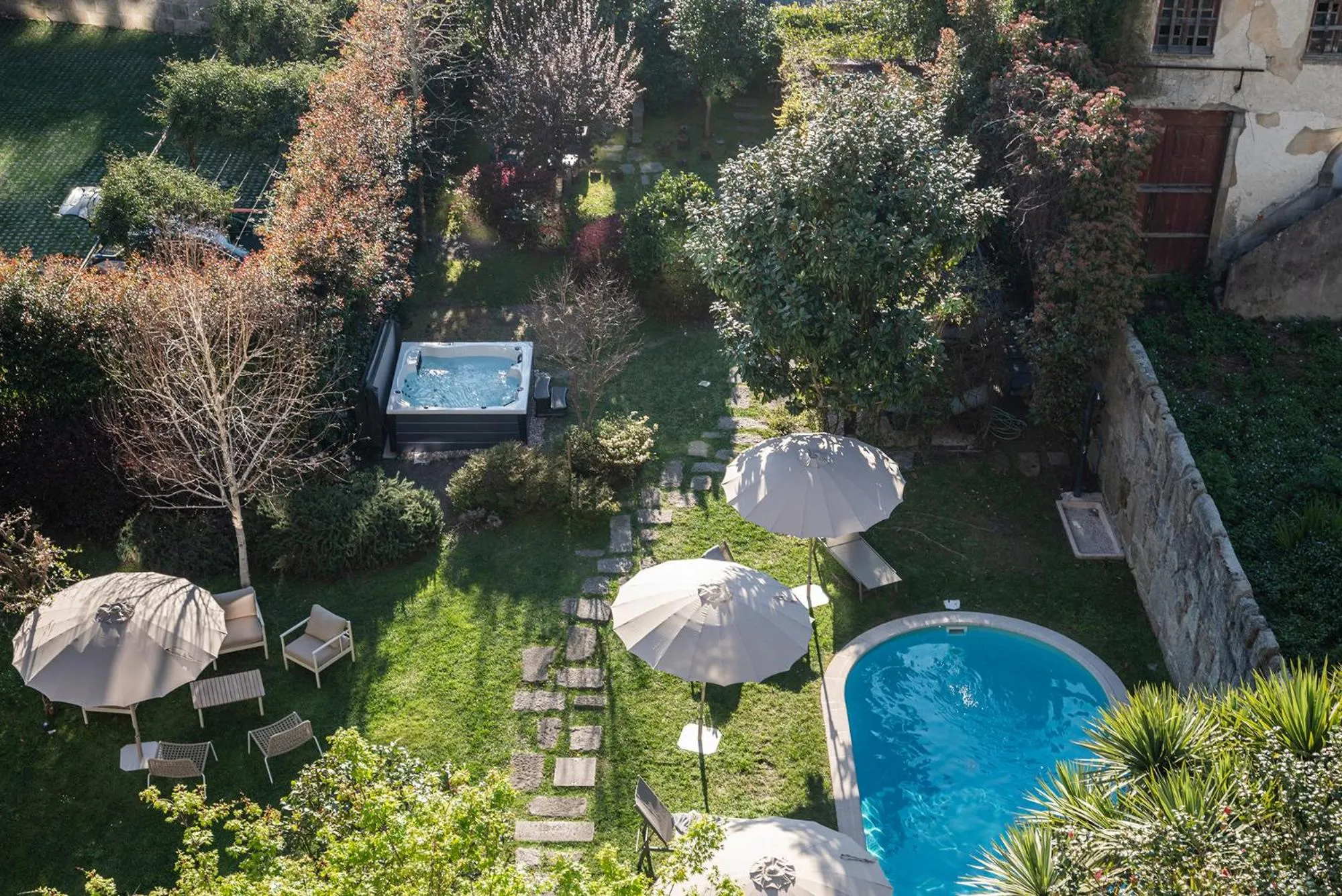 Bird's eye view in Oporto Maison Alves da Veiga