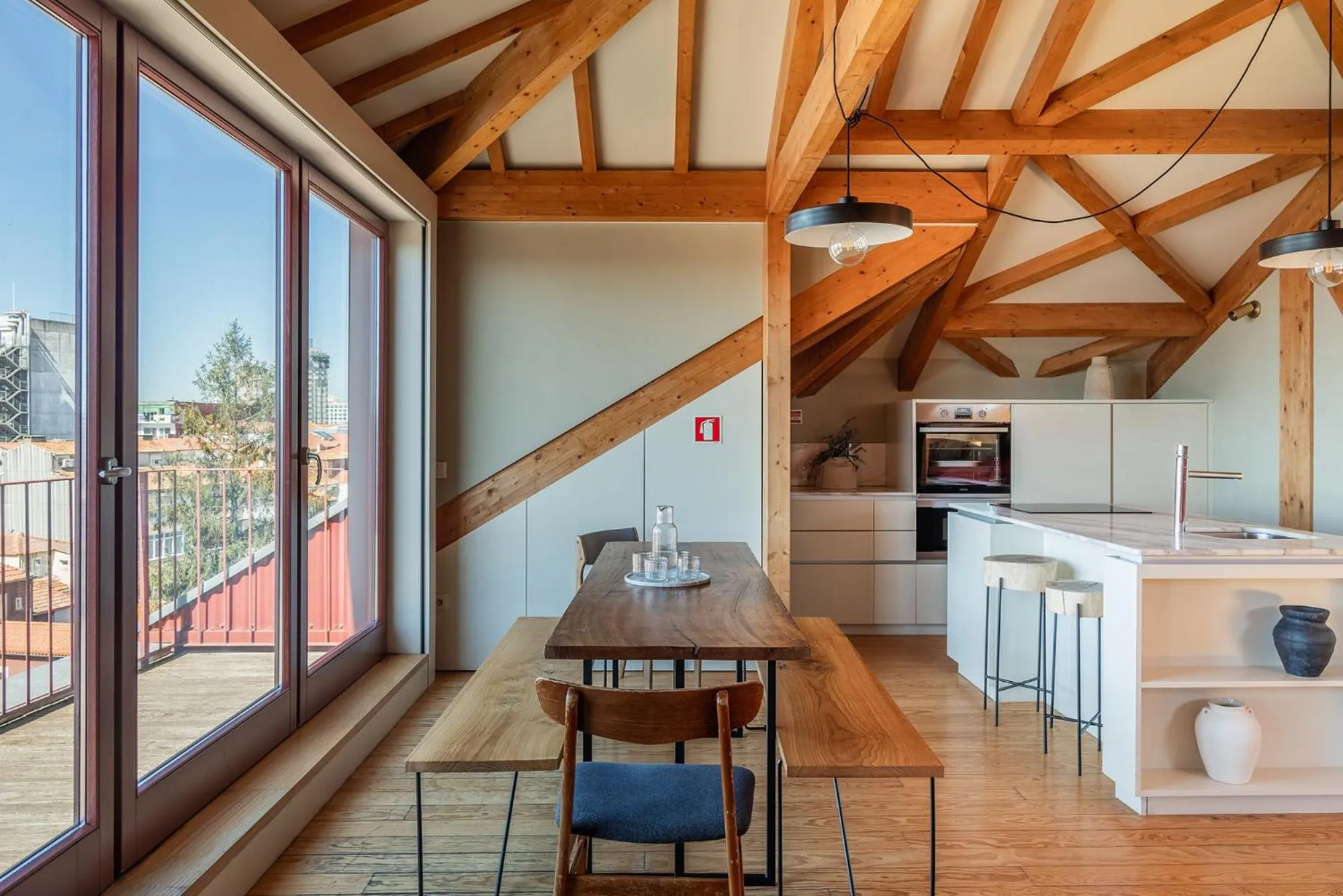 Kitchen or kitchenette in Oporto Maison Alves da Veiga