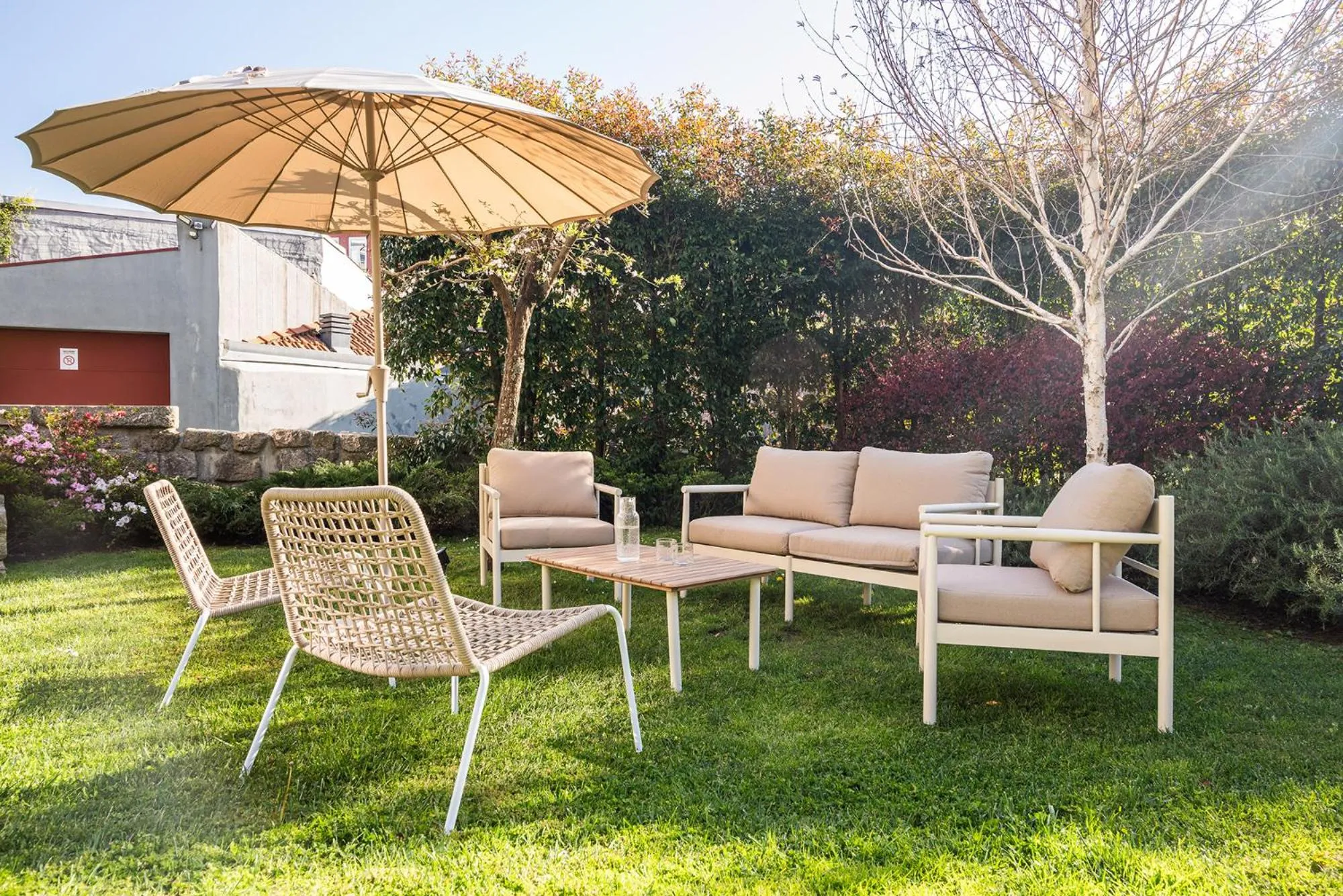 Garden in Oporto Maison Alves da Veiga