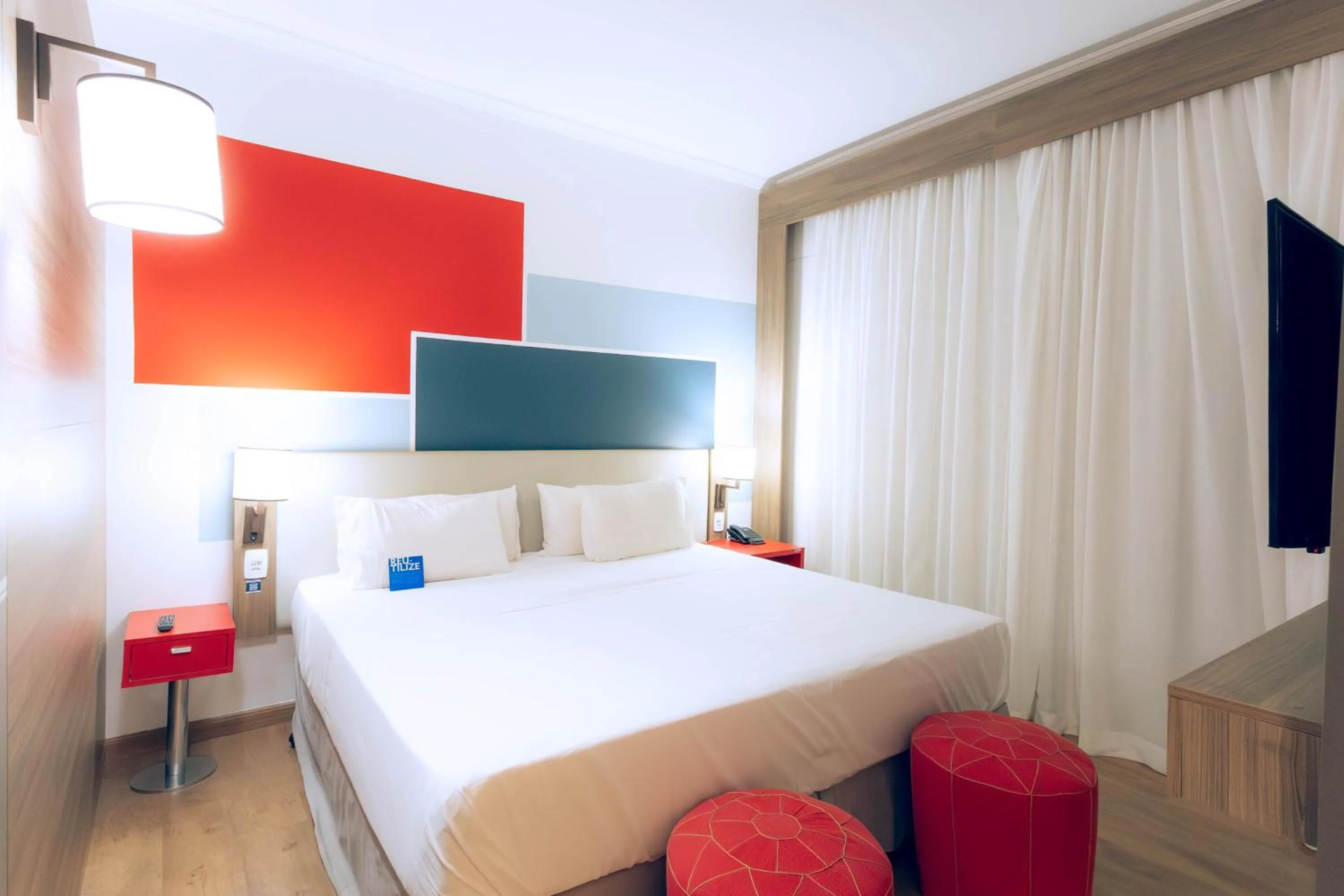 Bedroom, Bed in TRYP By Wyndham Ribeirão Preto