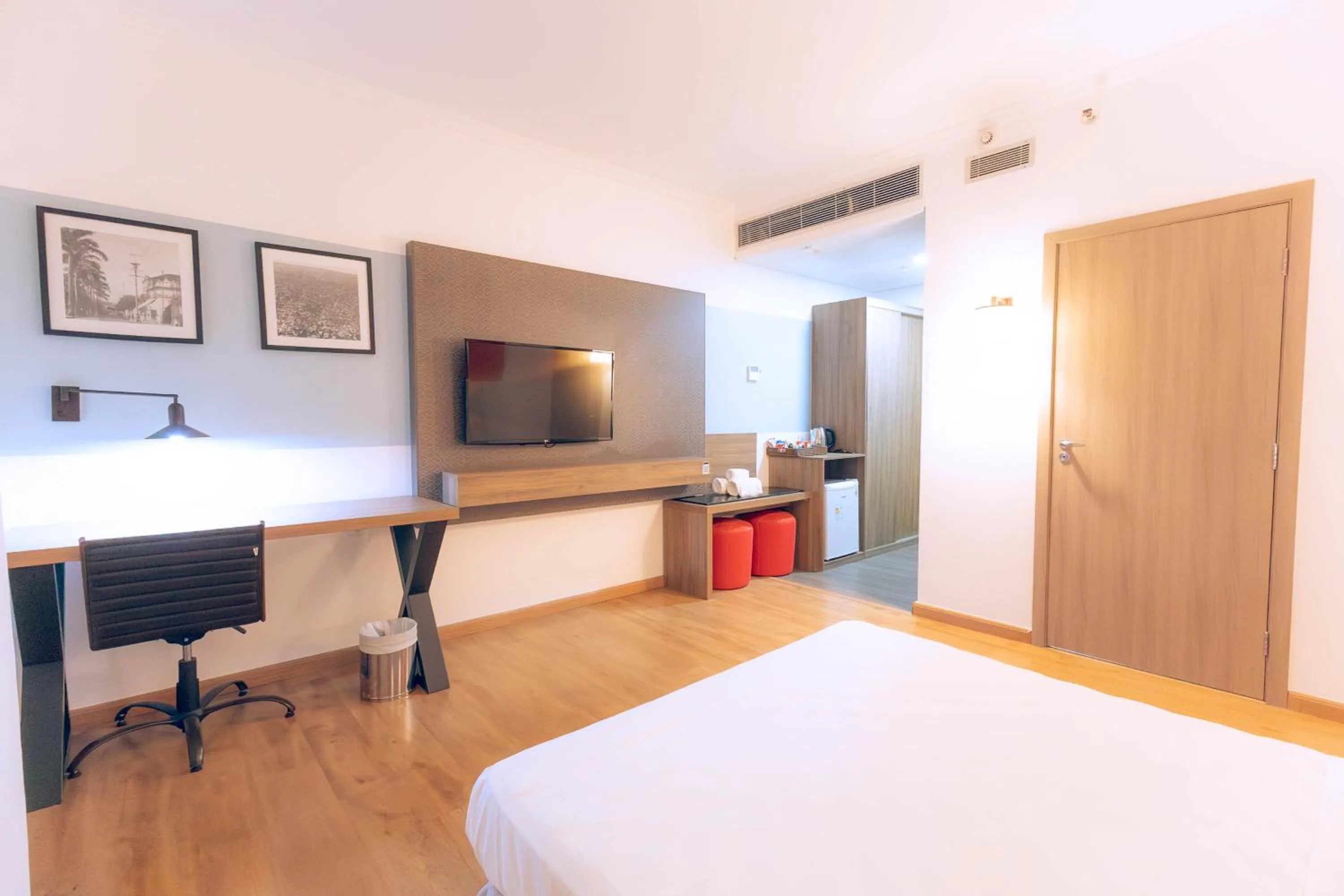 Bedroom, Bed in TRYP By Wyndham Ribeirão Preto