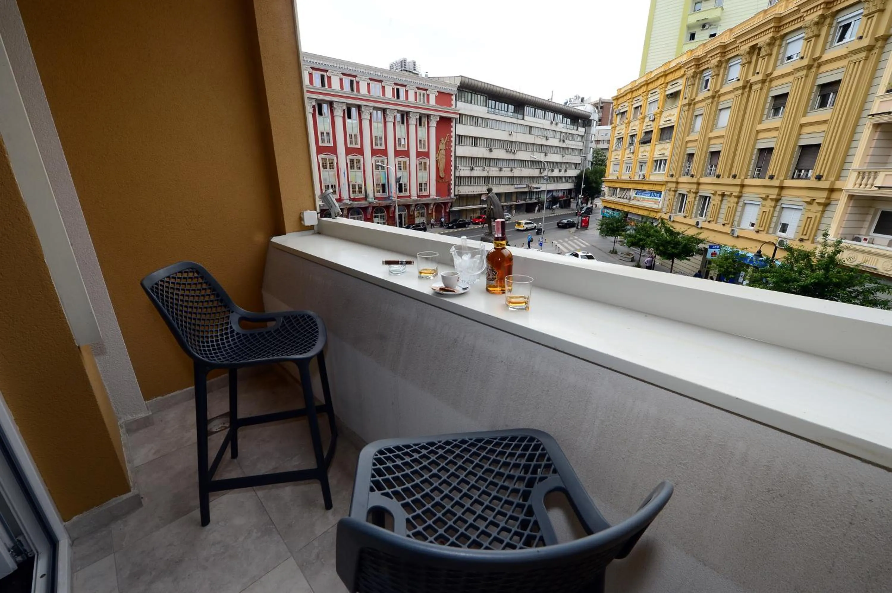 Balcony/Terrace in Alexandar Square Boutique Hotel