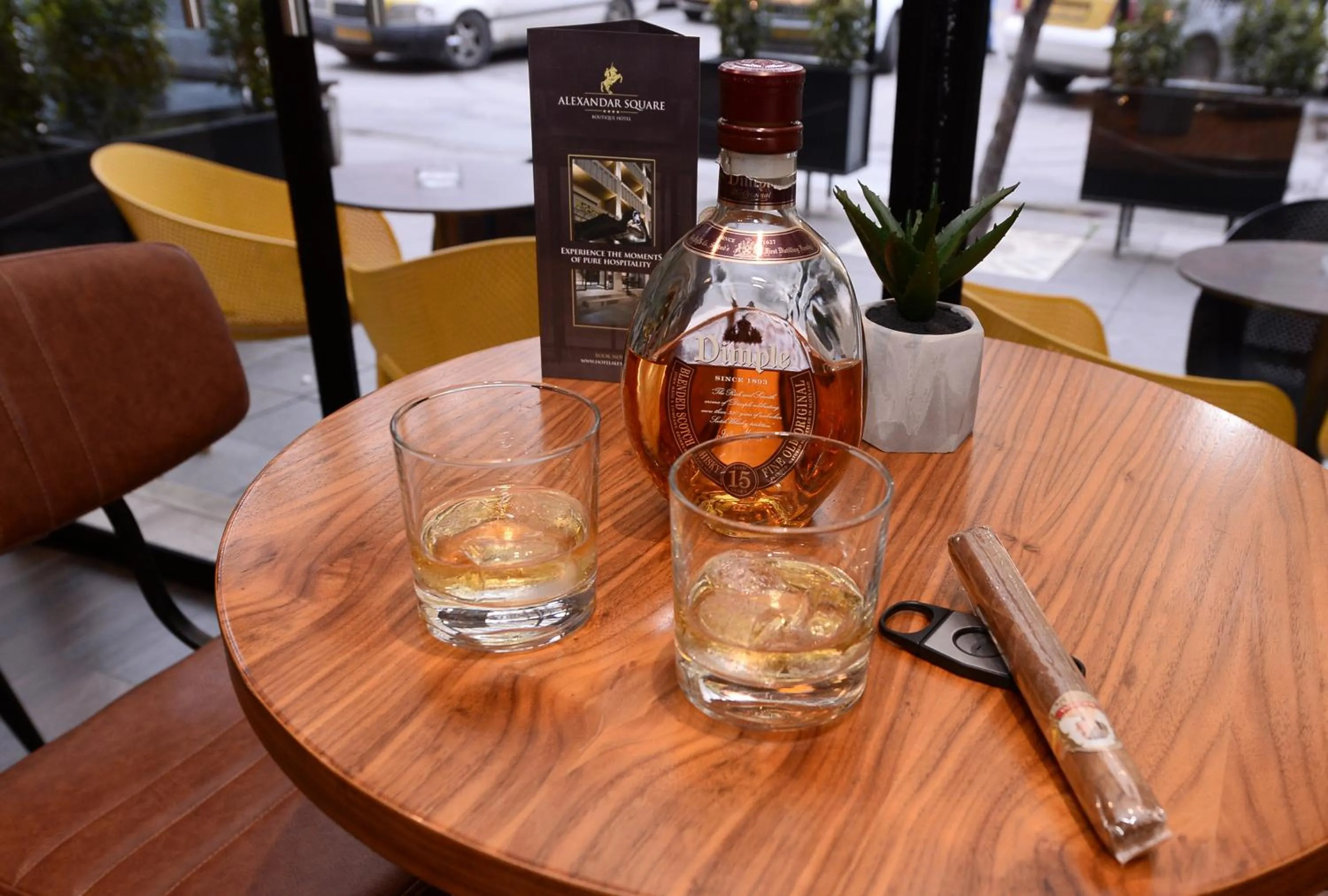 Drinks in Alexandar Square Boutique Hotel