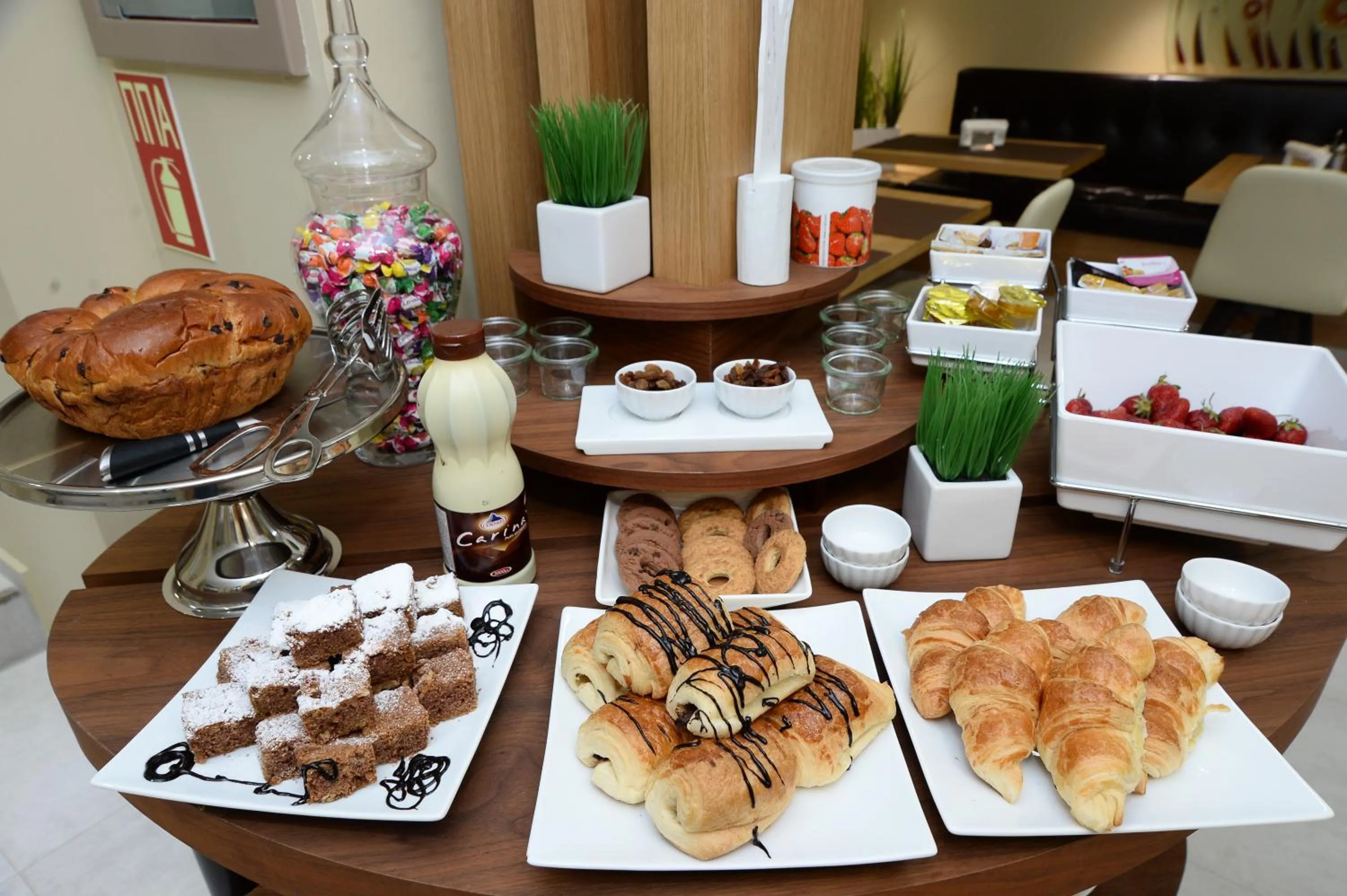 Buffet breakfast in Alexandar Square Boutique Hotel