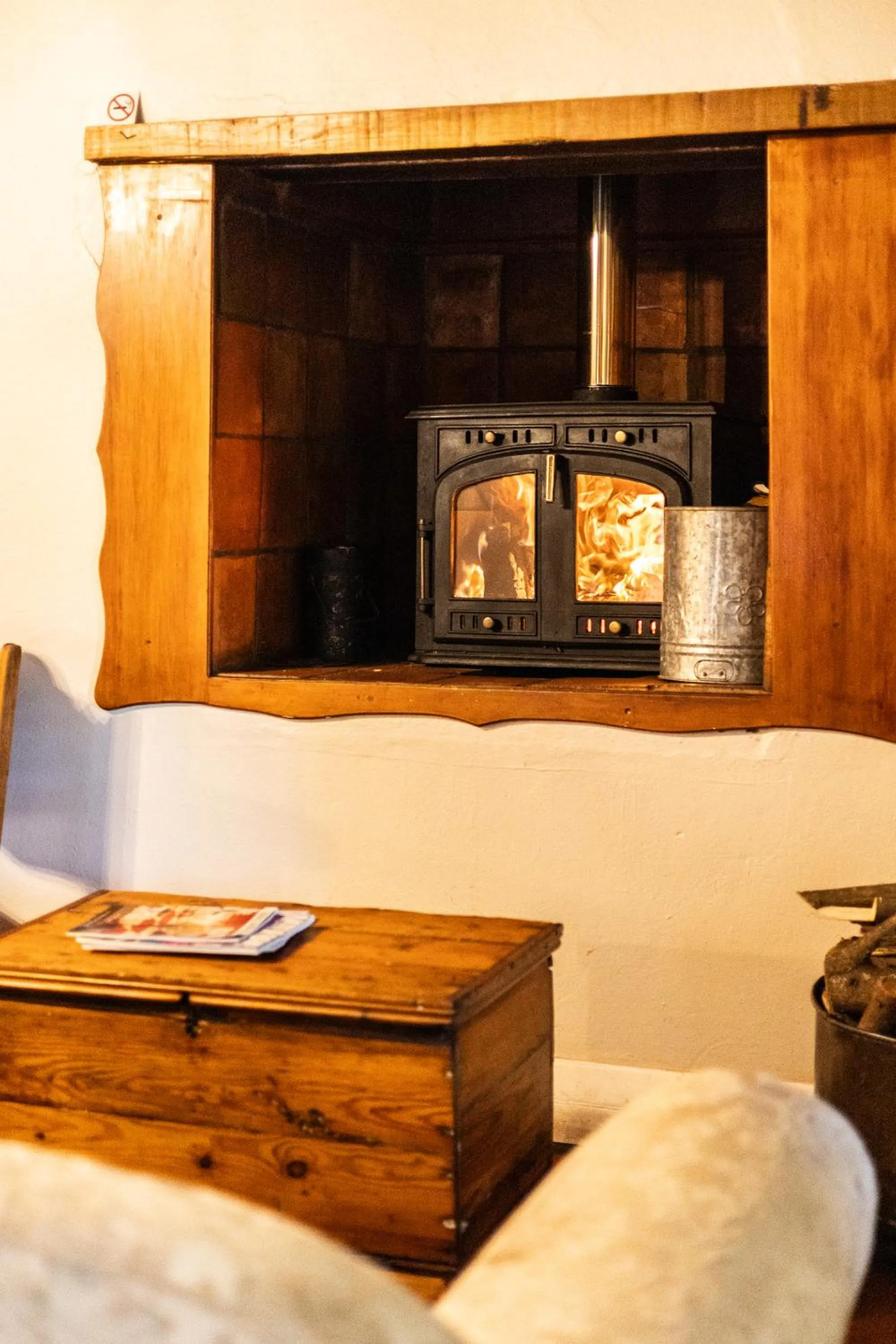 Seating area in De Opstal Country Lodge