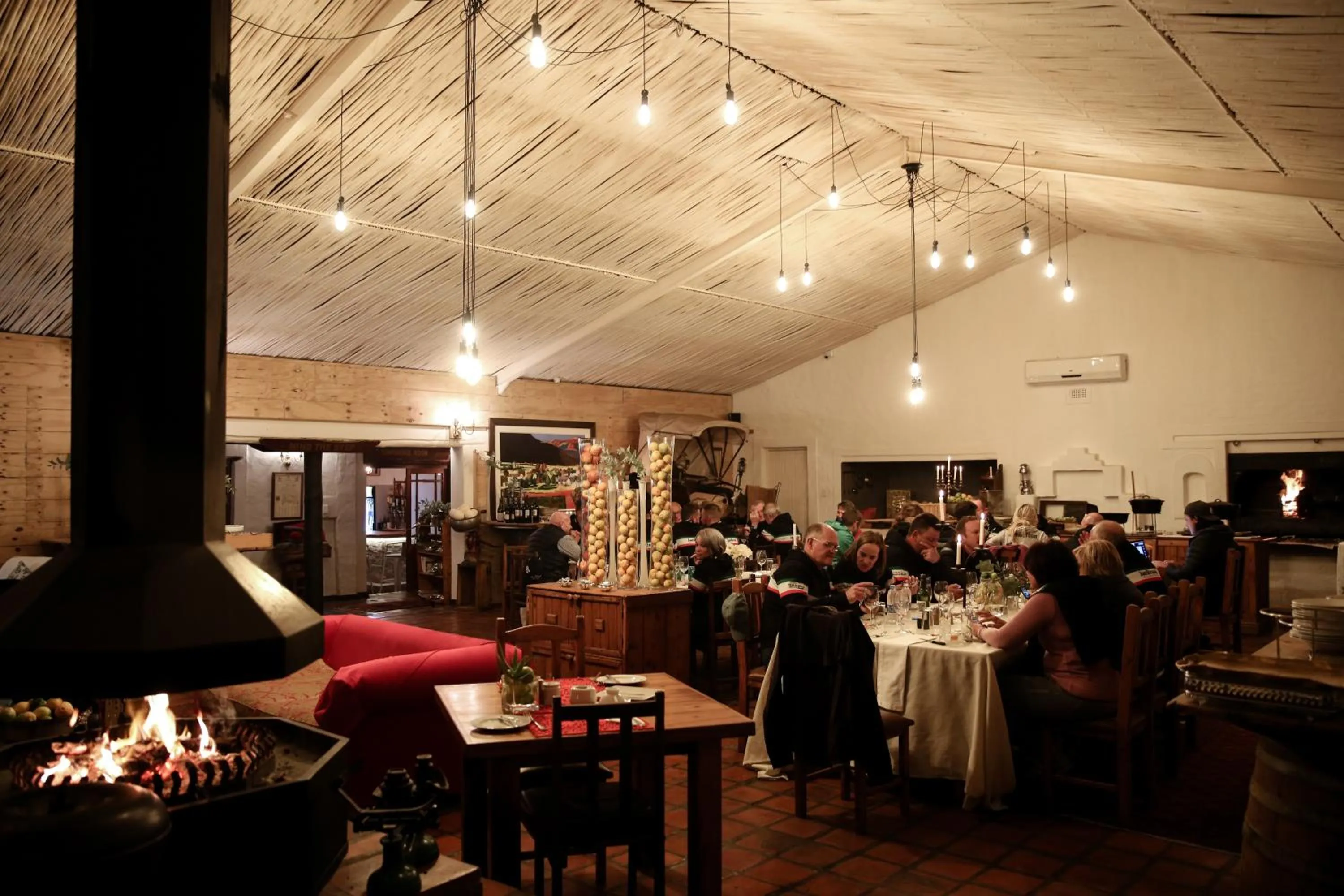 Restaurant/places to eat in De Opstal Country Lodge