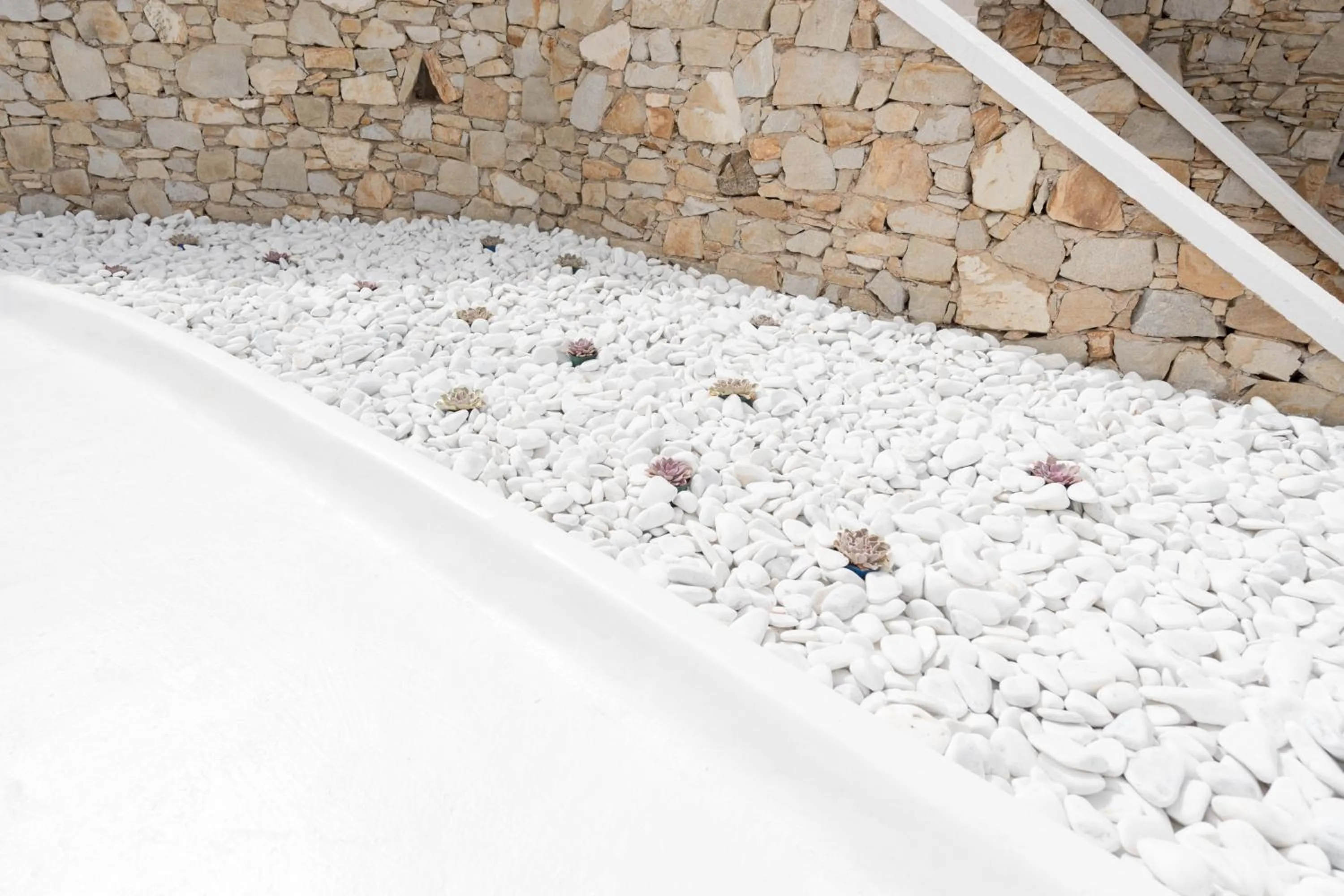 Decorative detail in Cova Mykonos Suites