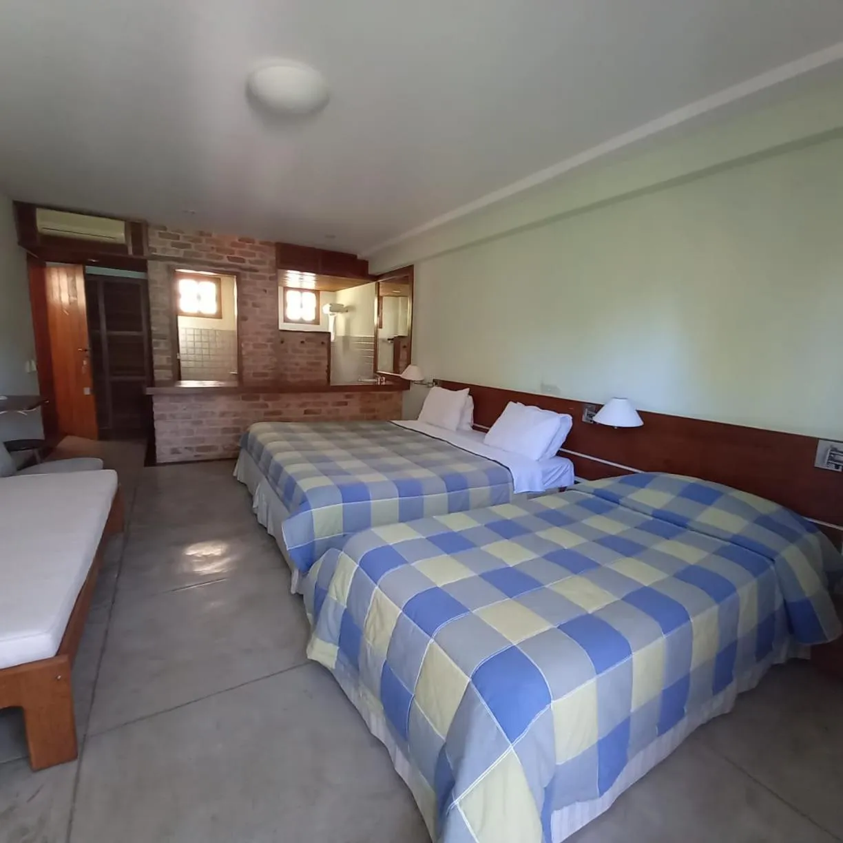 Bed in Pousada Pilar