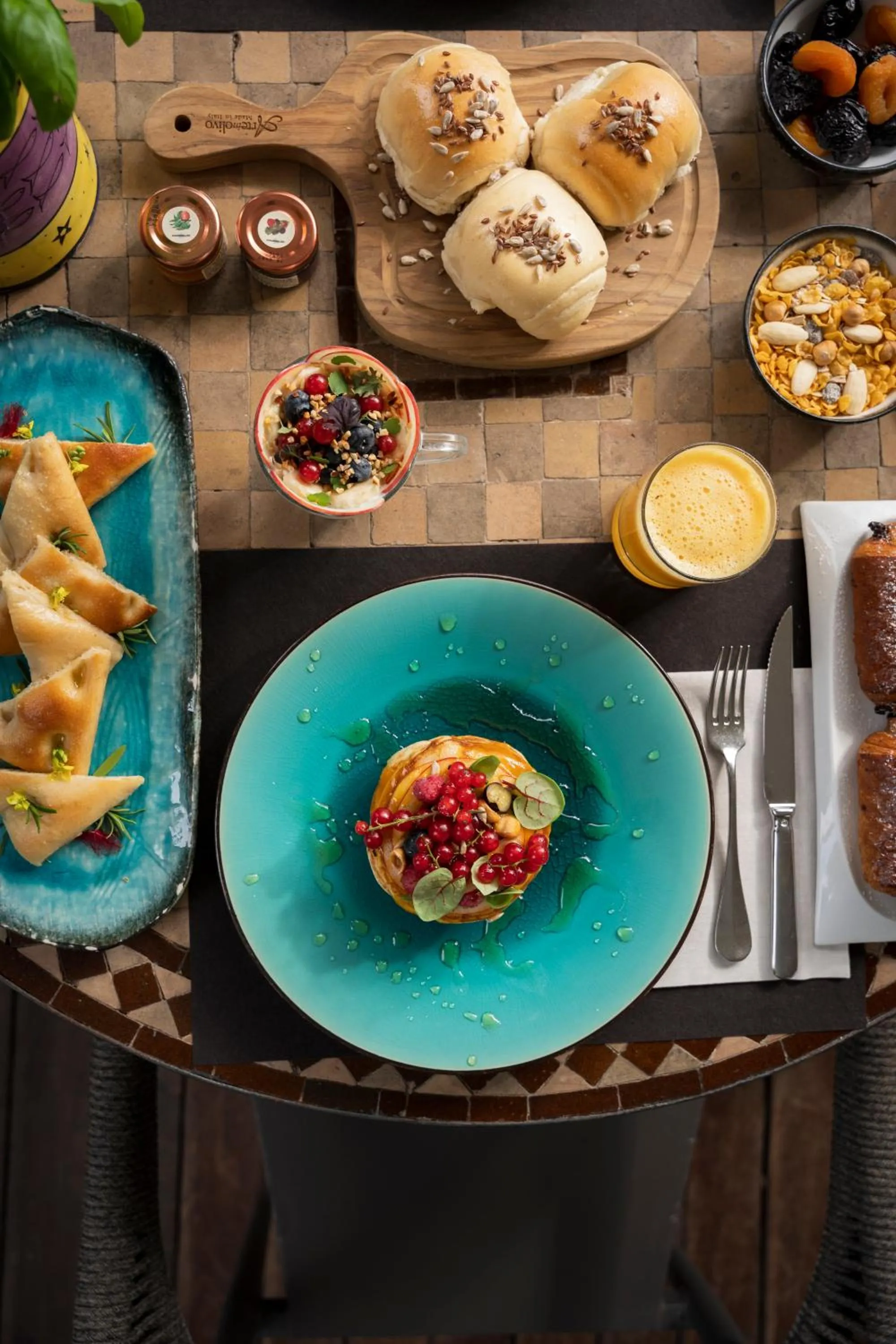 Breakfast in Mare Hotel