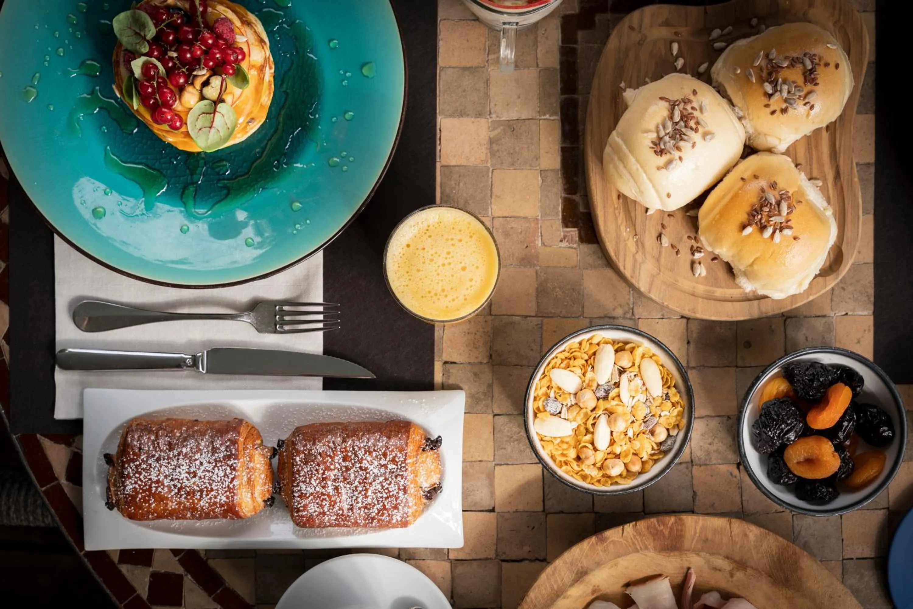 Breakfast in Mare Hotel