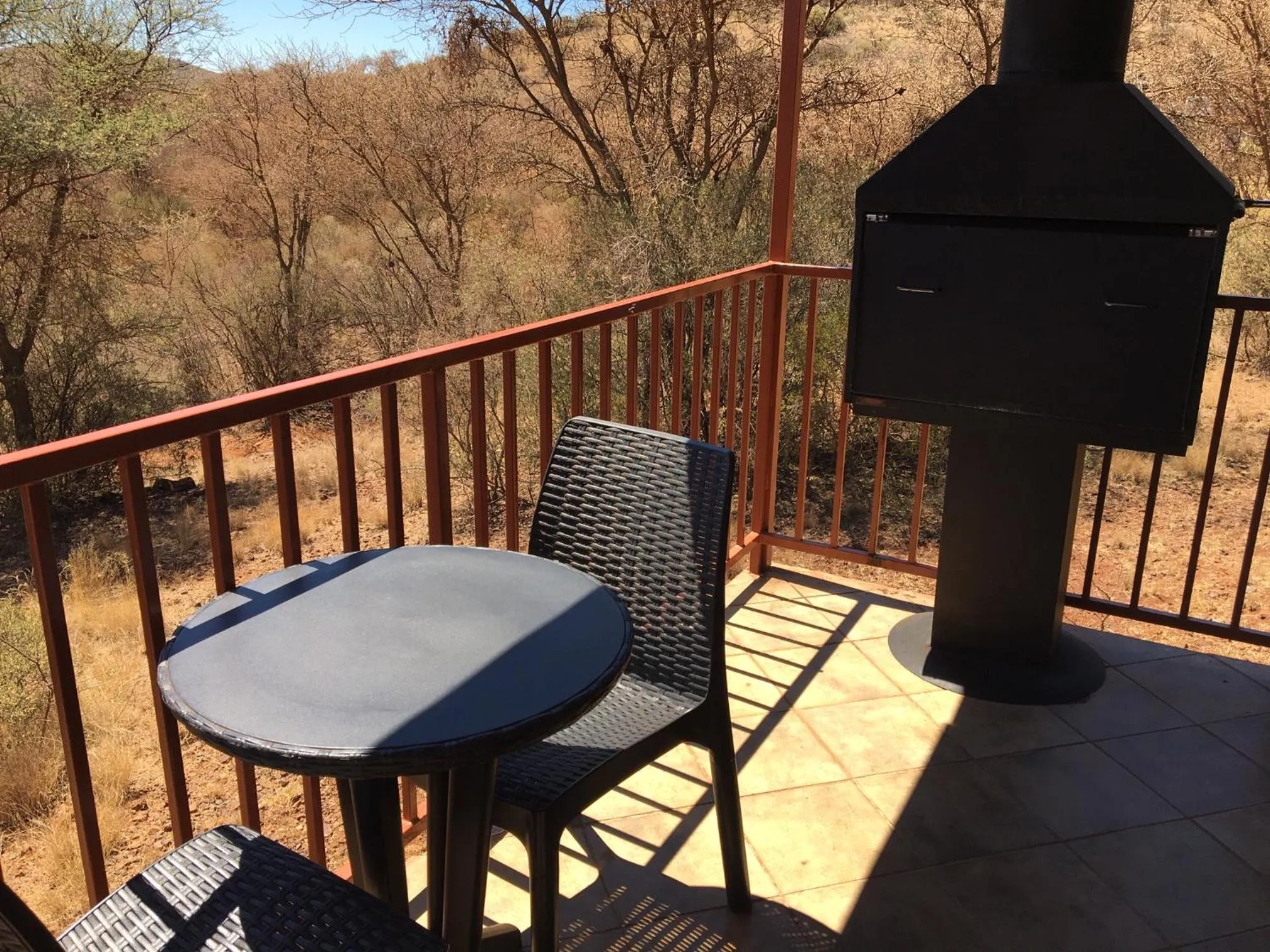 Balcony/Terrace in Red Sands Country Lodge