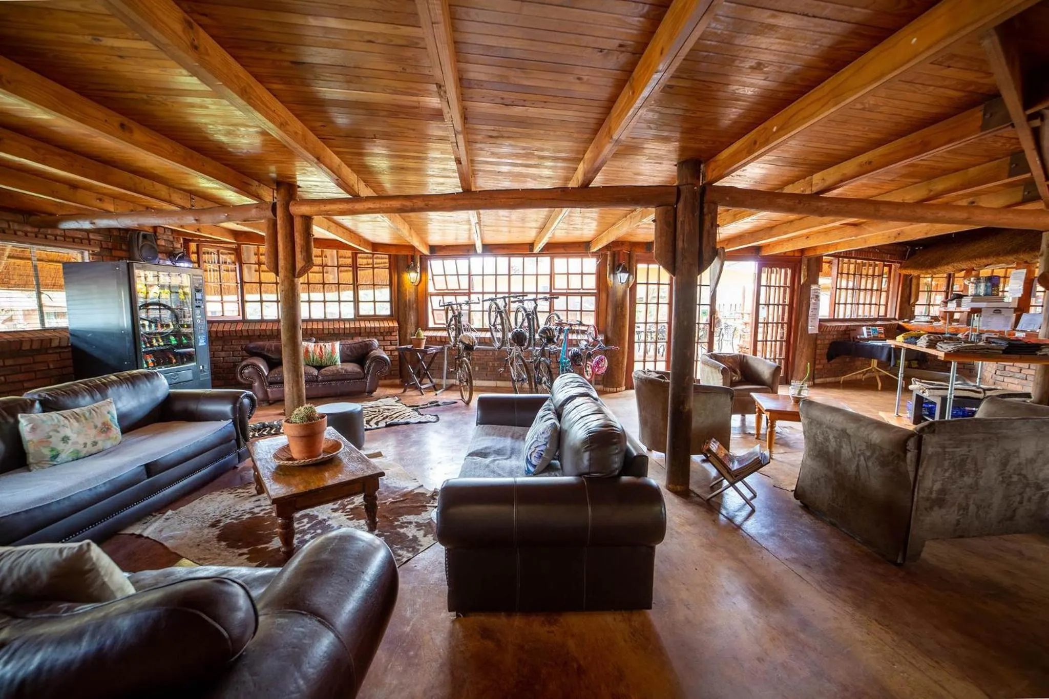 Lobby or reception in Red Sands Country Lodge