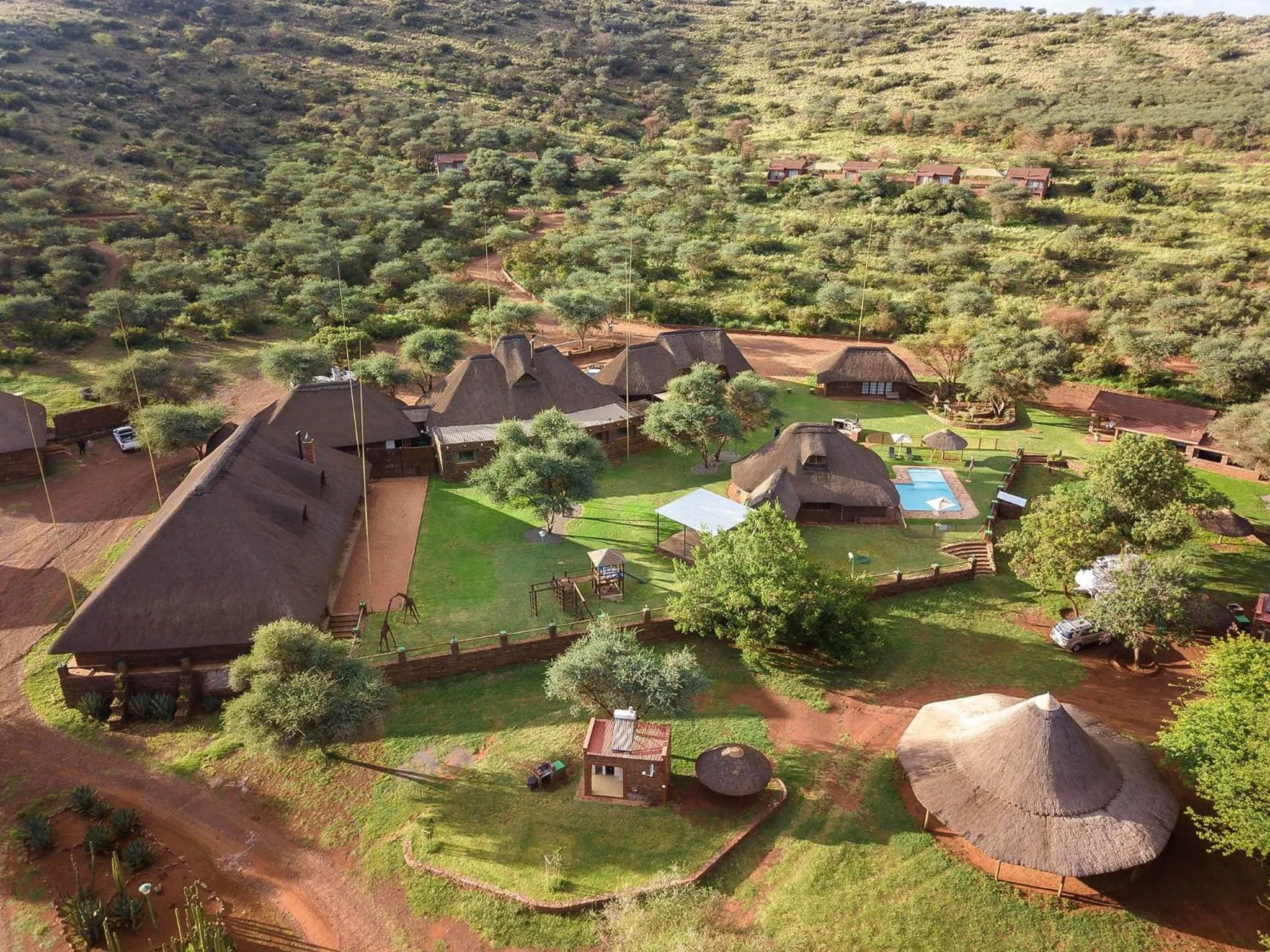 Bird's eye view in Red Sands Country Lodge
