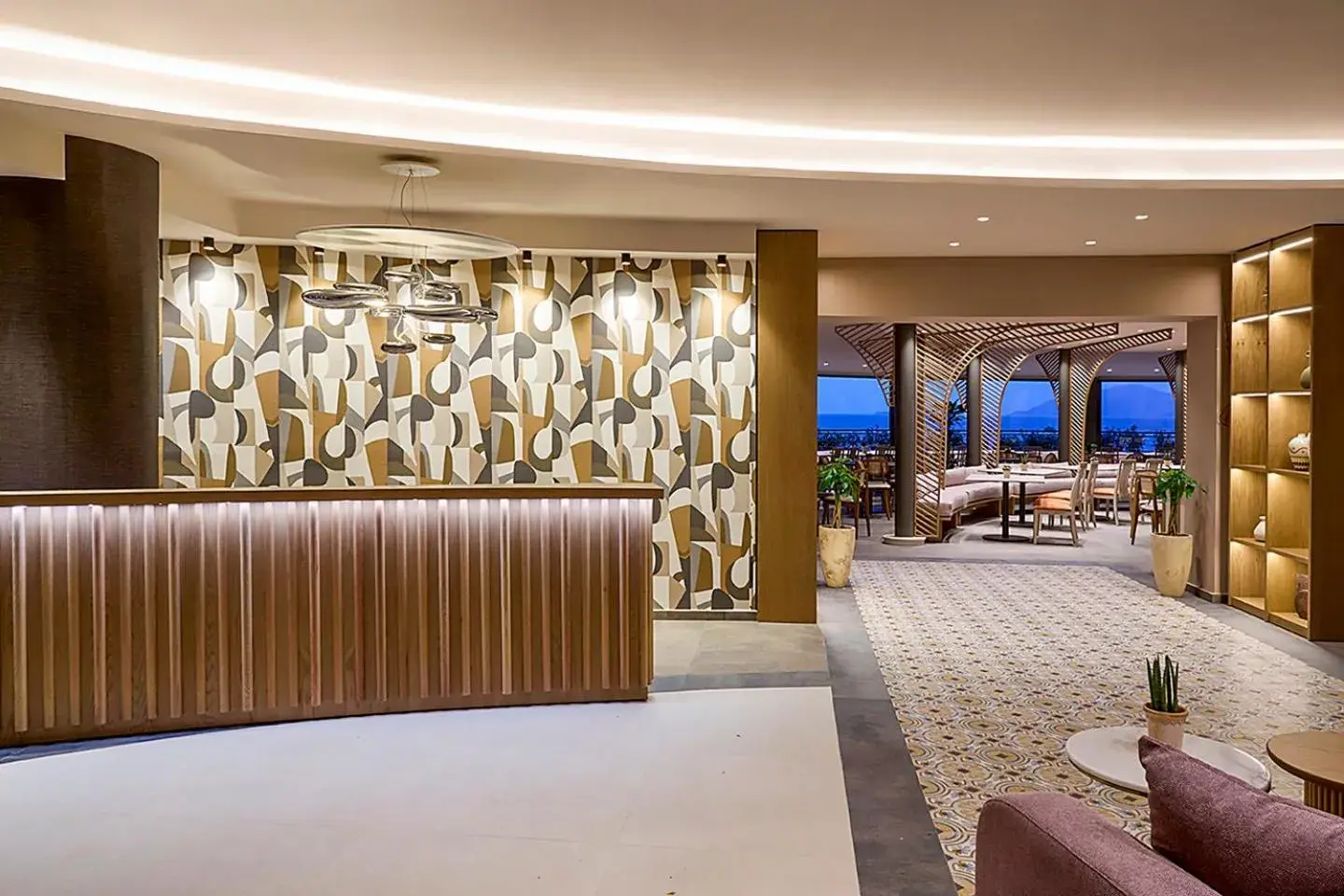 Lobby or reception in Ammos Luxury Resort Lobby or reception in Ammos Luxury Resort