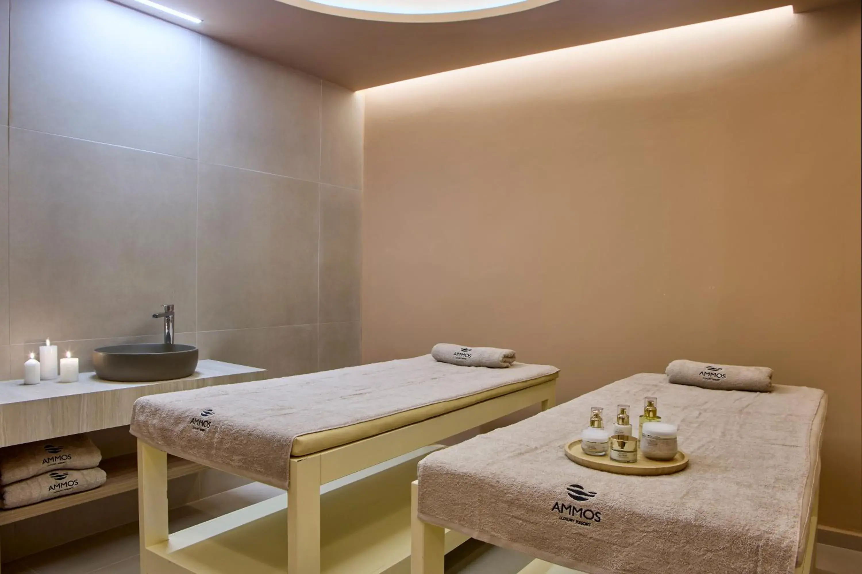 Spa and wellness centre/facilities in Ammos Luxury Resort Spa and wellness centre/facilities in Ammos Luxury Resort