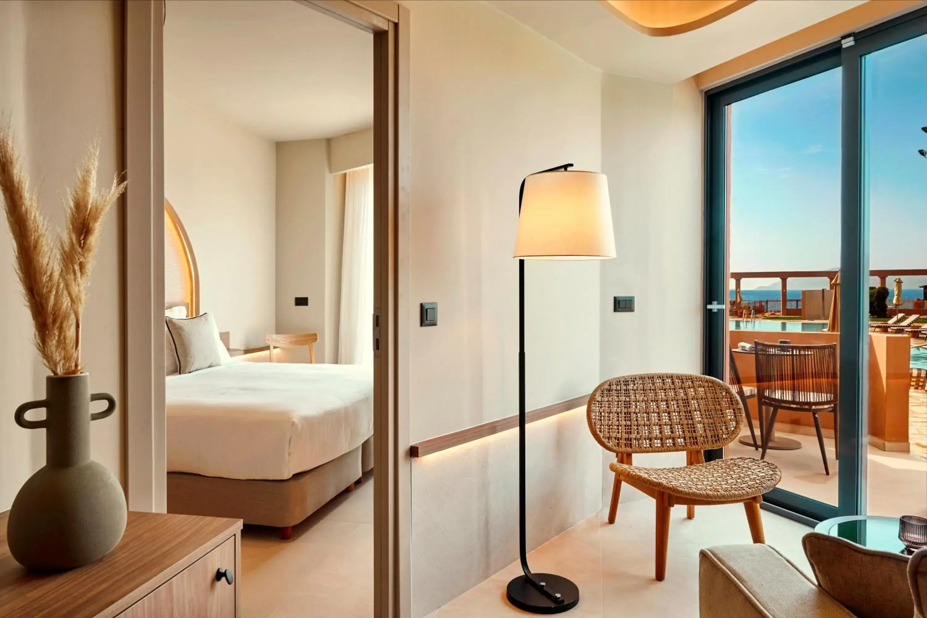 Deluxe Suite Sea View in Zeus Kos Beach Deluxe Suite Sea View in Zeus Kos Beach