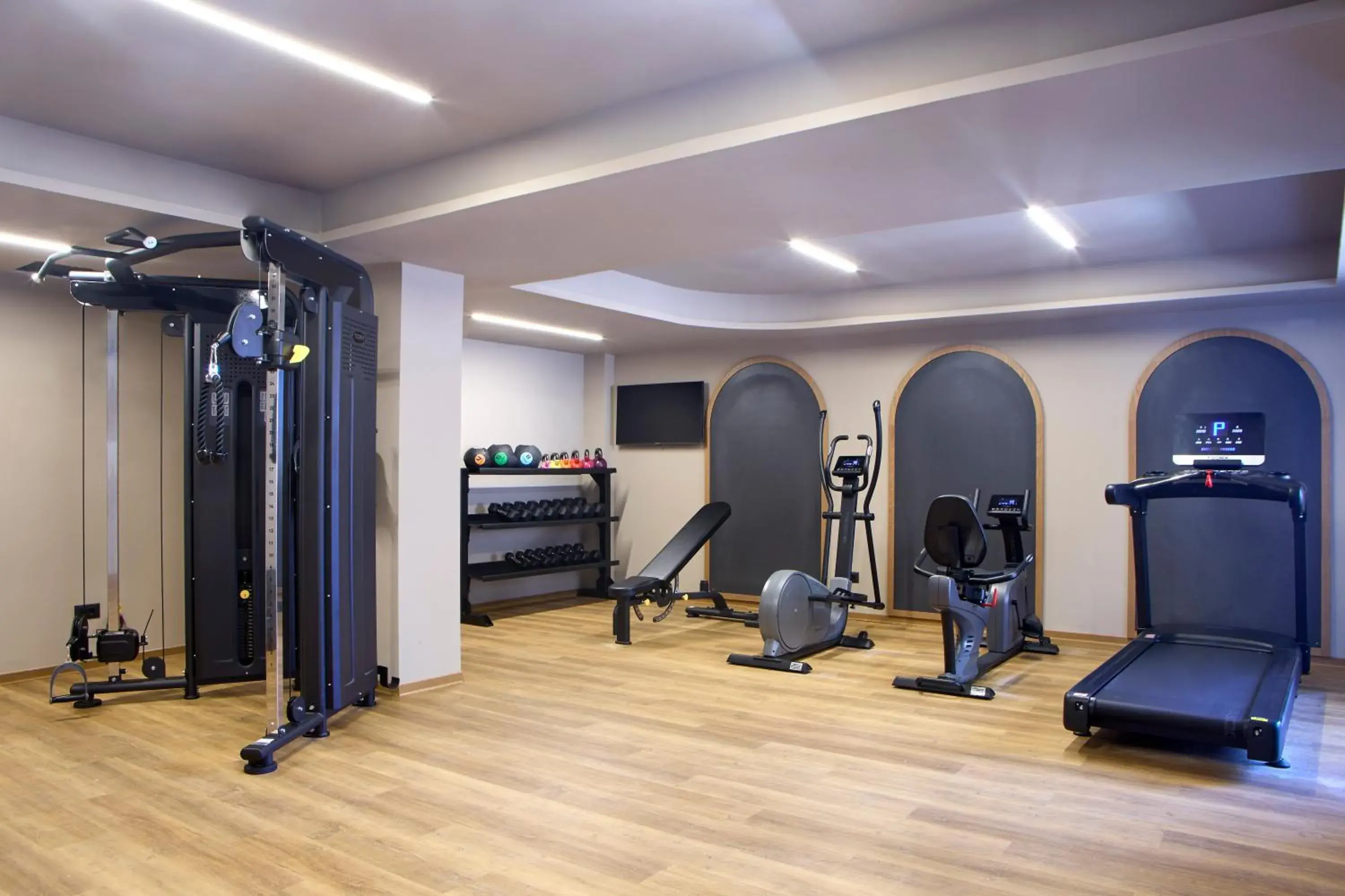 Fitness centre/facilities in Ammos Luxury Resort Fitness centre/facilities in Ammos Luxury Resort