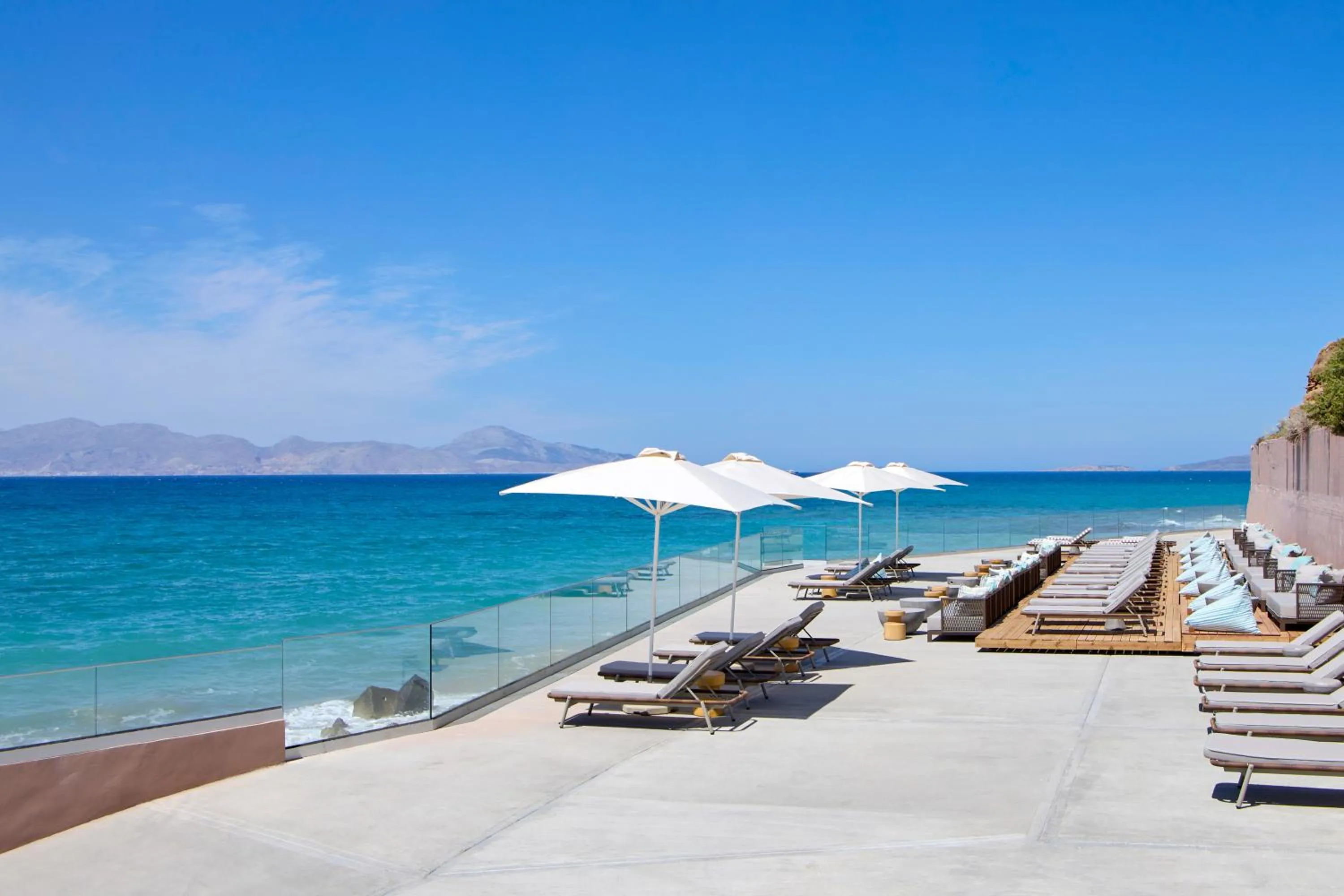 Beach in Ammos Luxury Resort