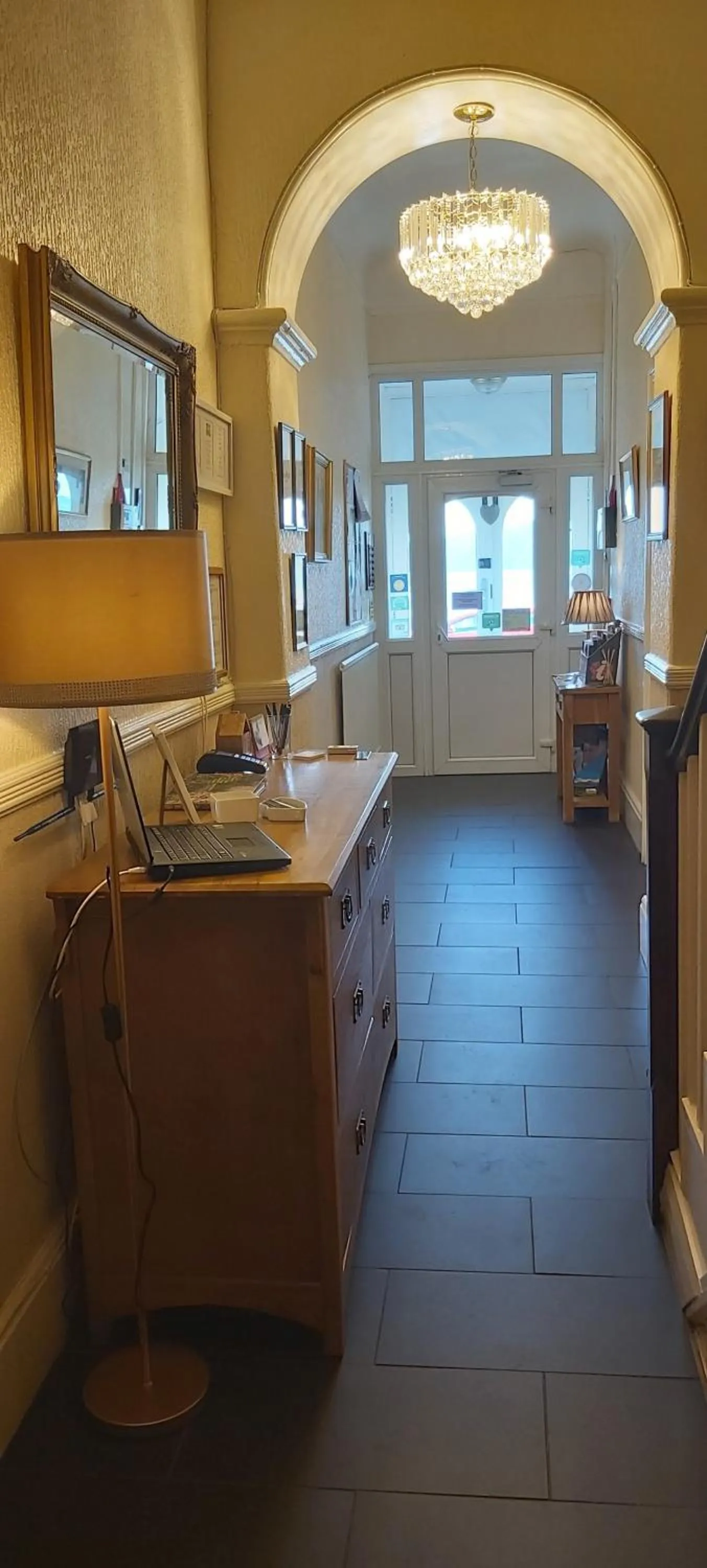 Lobby or reception in Hen Dy