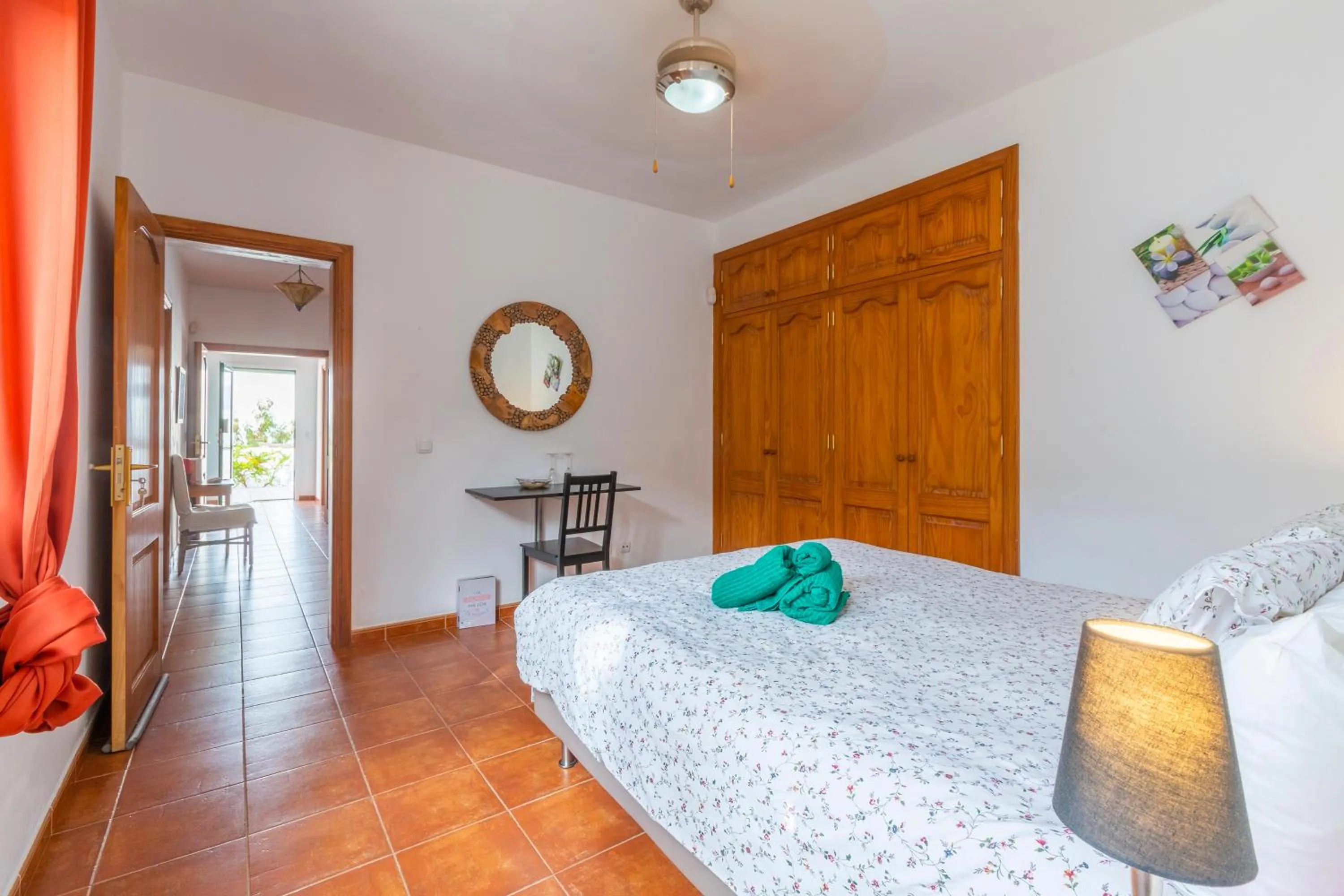 Bed in Timanfaya Casa Rural