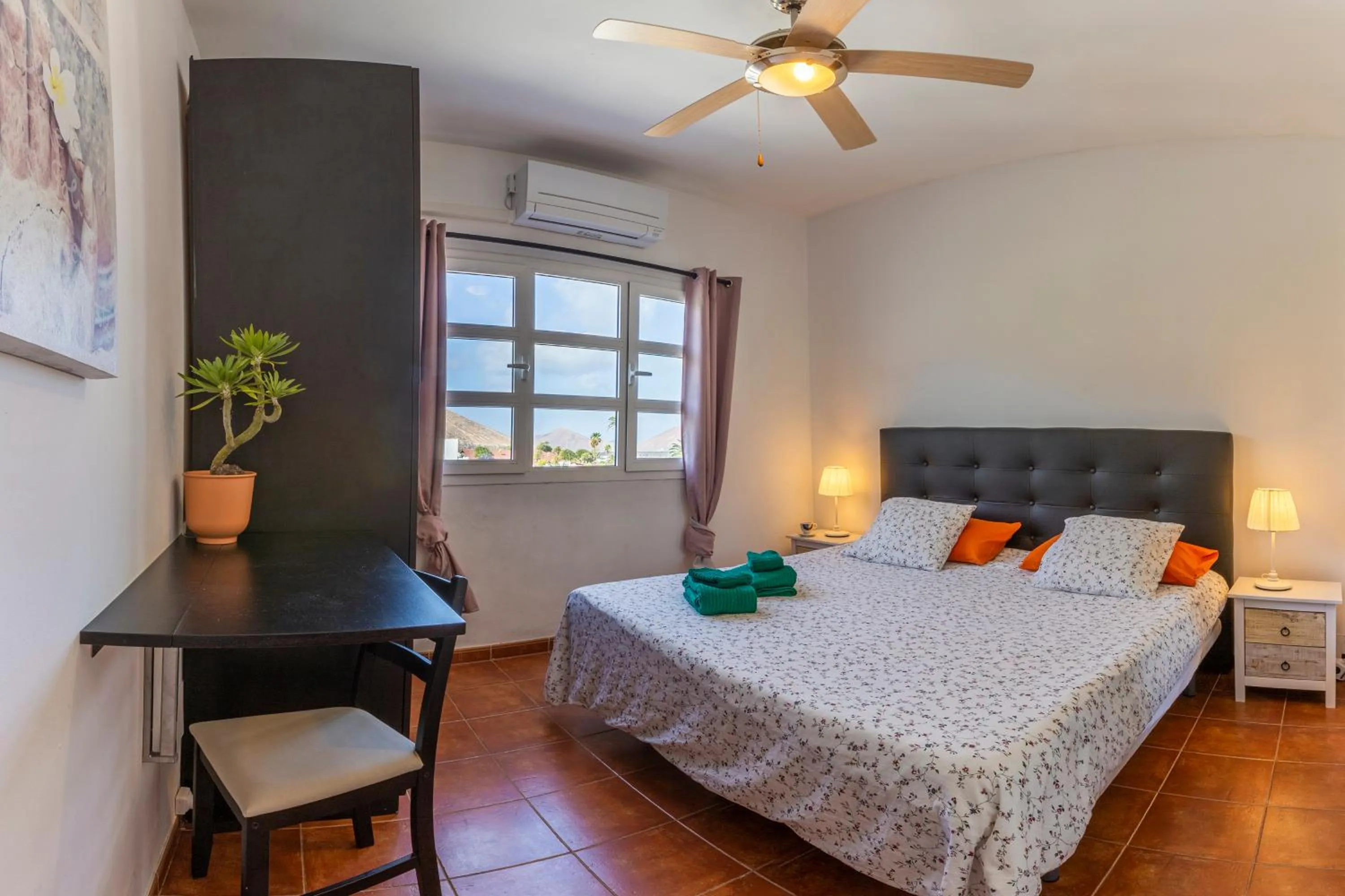 Bed in Timanfaya Casa Rural