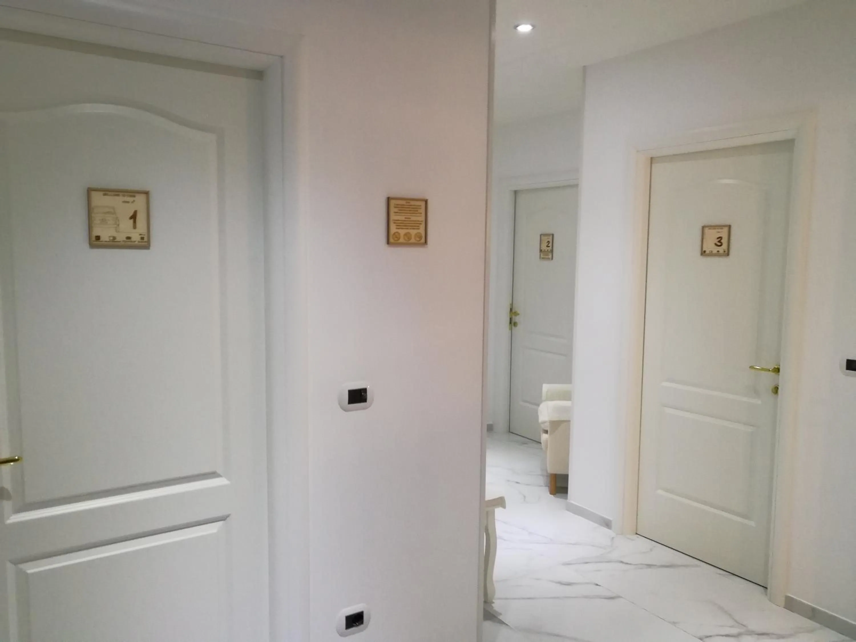 Lobby or reception in B&B Casa Nizza