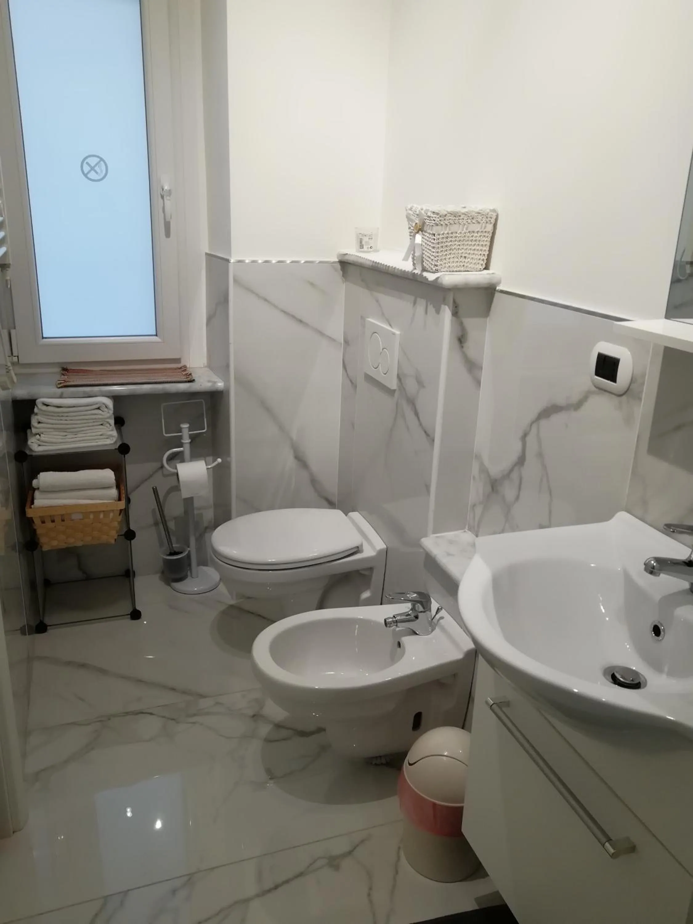Toilet in B&B Casa Nizza